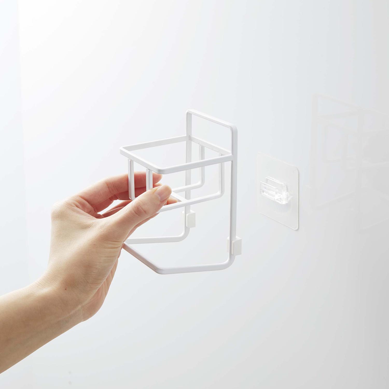 Tower Self-Adhesive Sponge & Bottle Holder