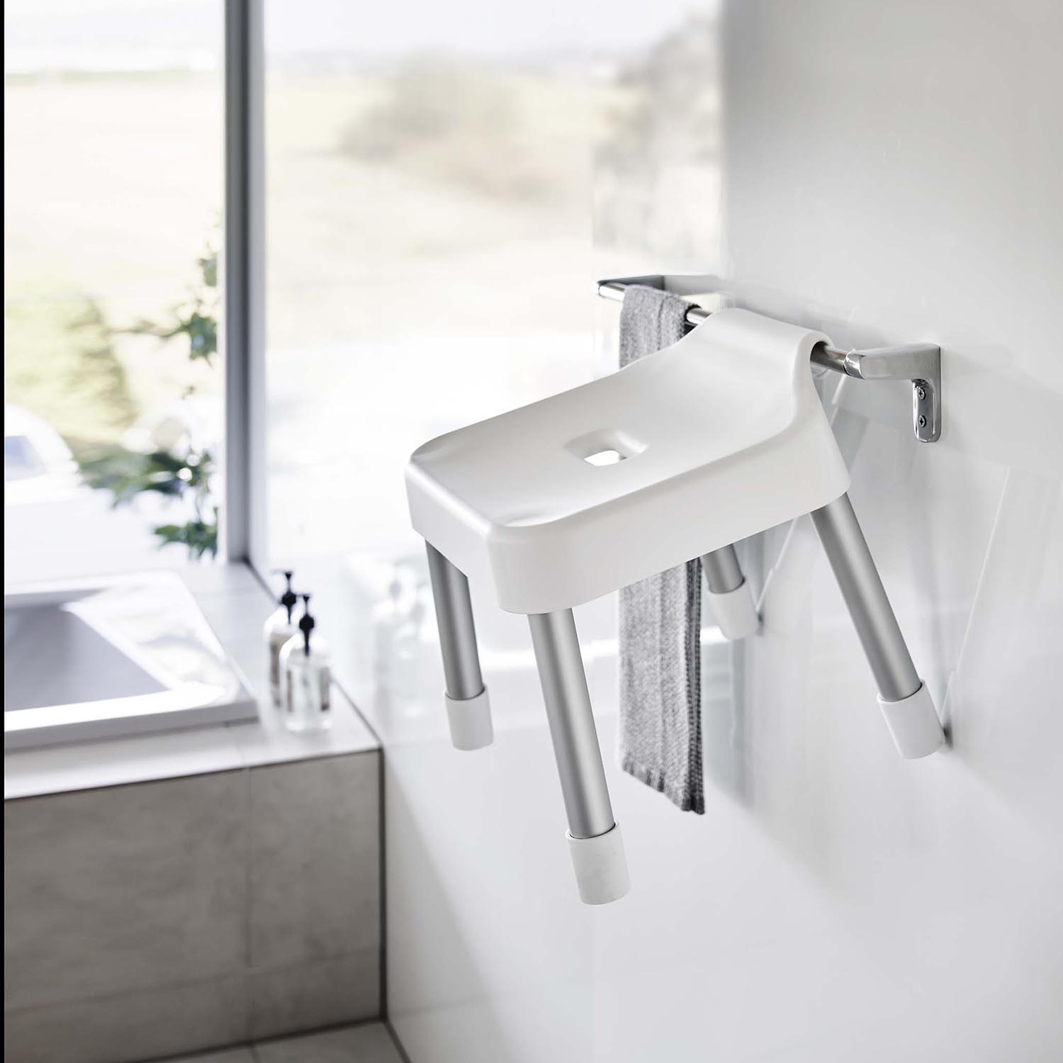 Mist Hangable Shower Stool 25cm seat Height