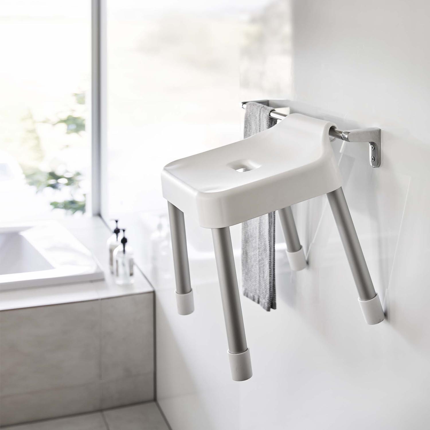 Mist Hangable Shower Stool 30cm seat Height