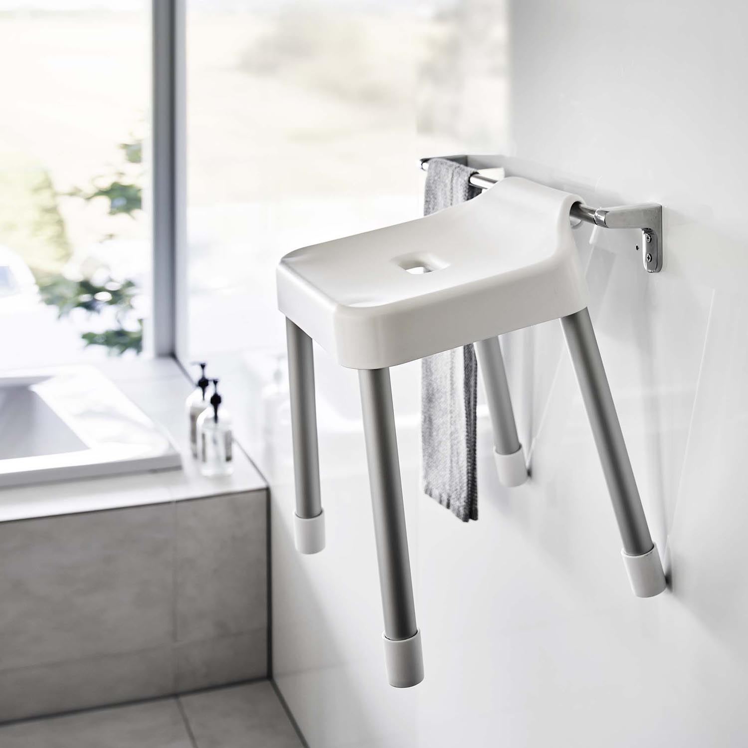 Mist Hangable Shower Stool 35cm seat Height