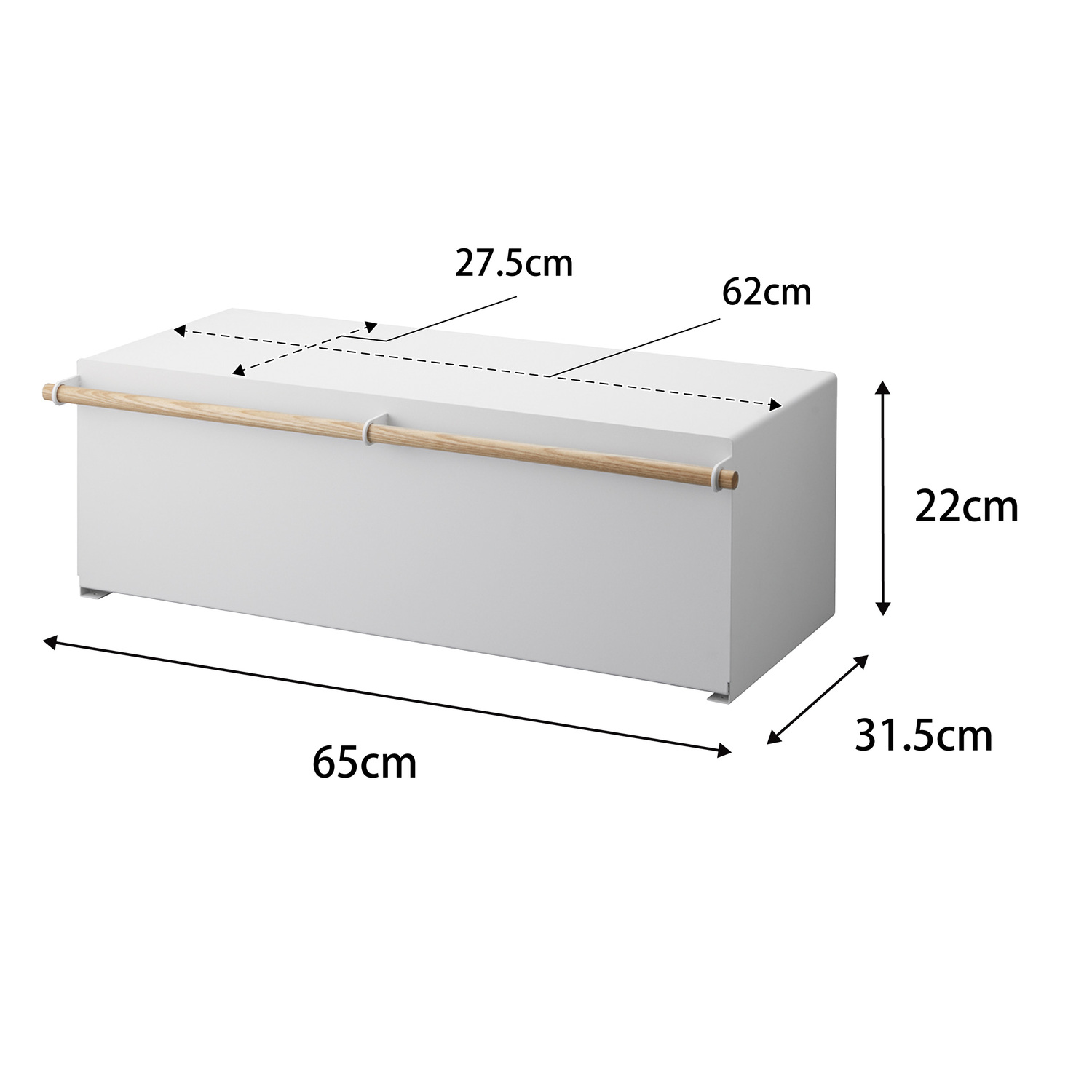 Tosca Bread Box - Wide Size Spec