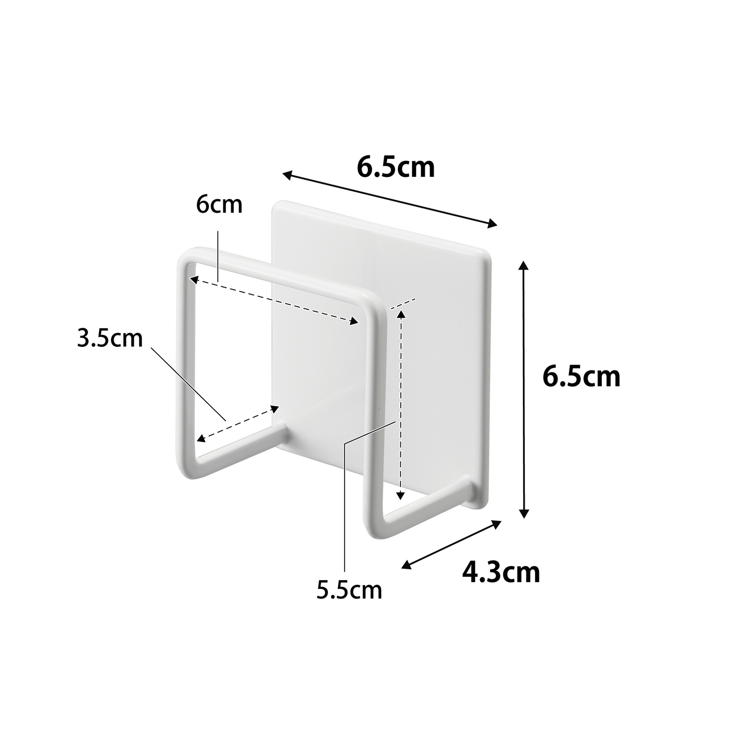 Tower Magnetic Sponge Holder Size Spec