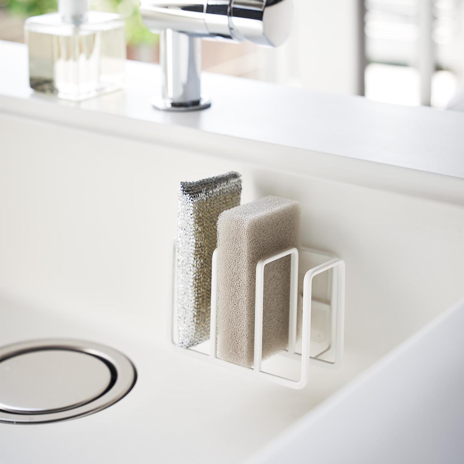 Plate Self-Adhesive 3 Sponge Holder