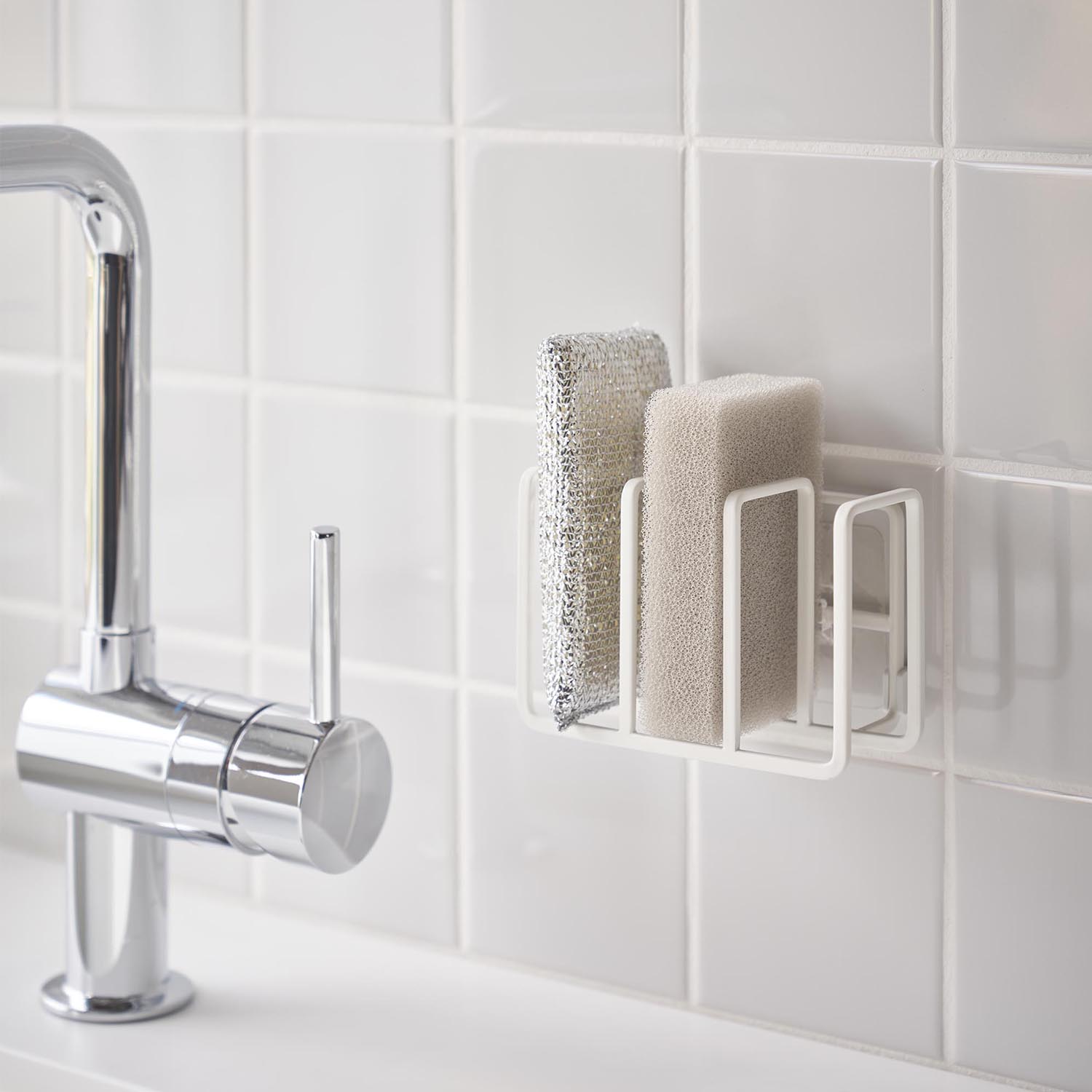 Plate Self-Adhesive 3 Sponge Holder