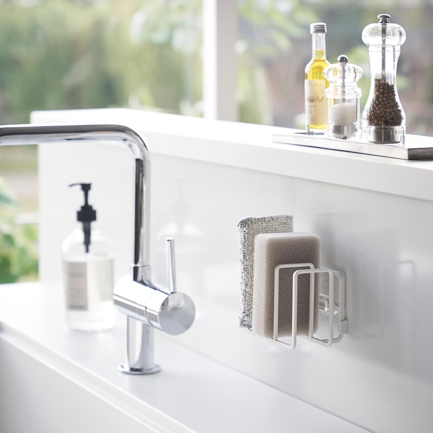 Plate Self-Adhesive 3 Sponge Holder