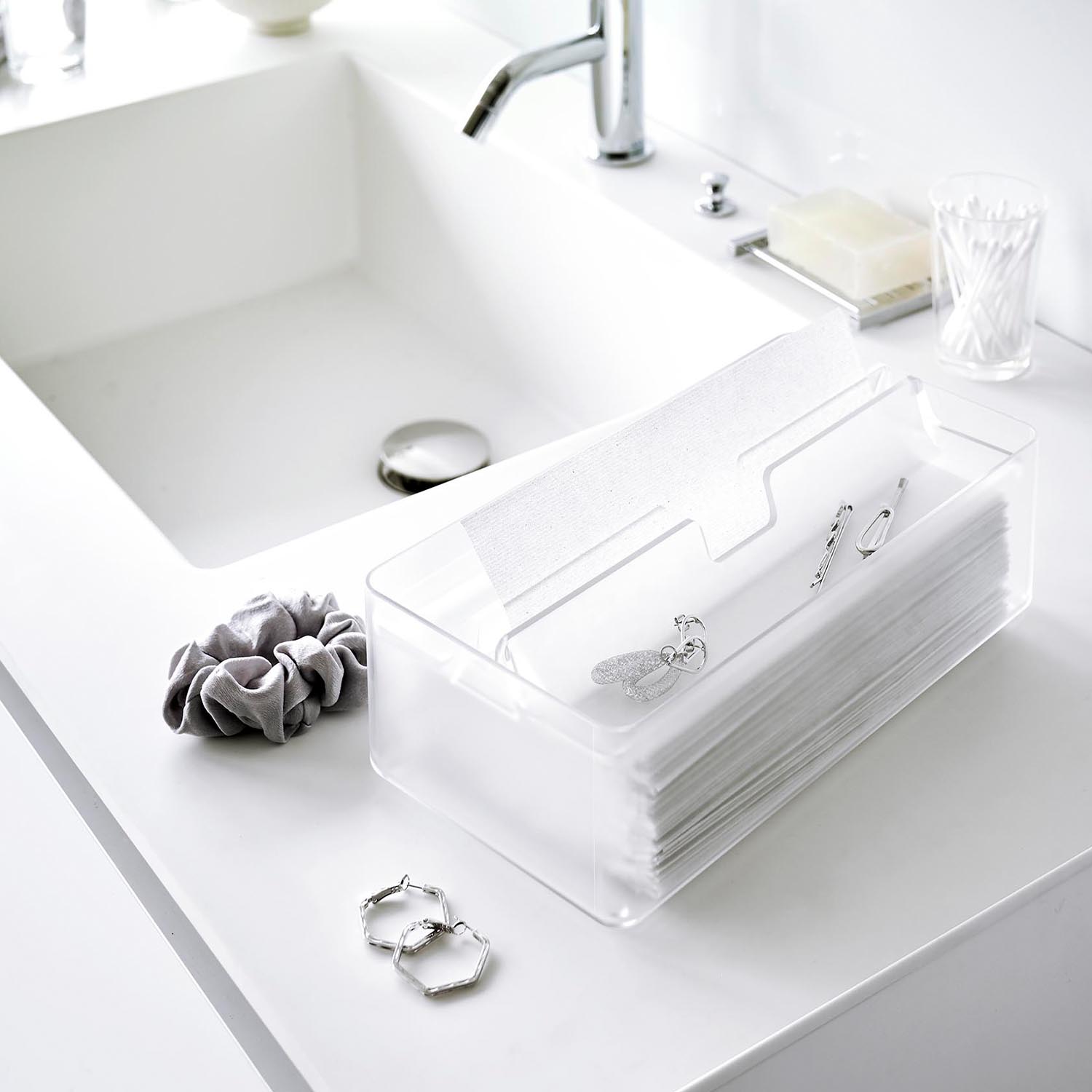 Smart Tissue Case With Tray Lid