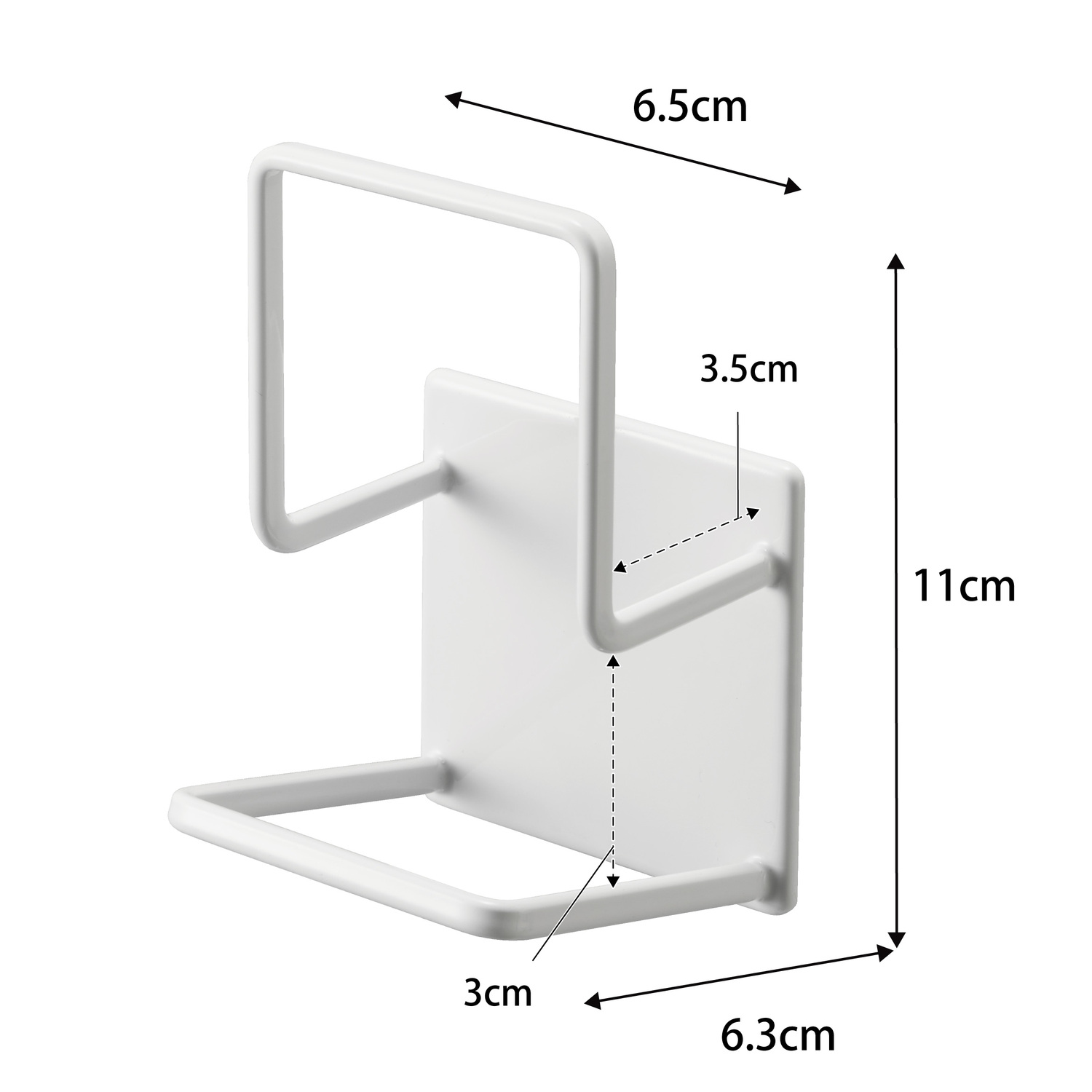 Tower Magnetic Double Sponge Holder Size Spec