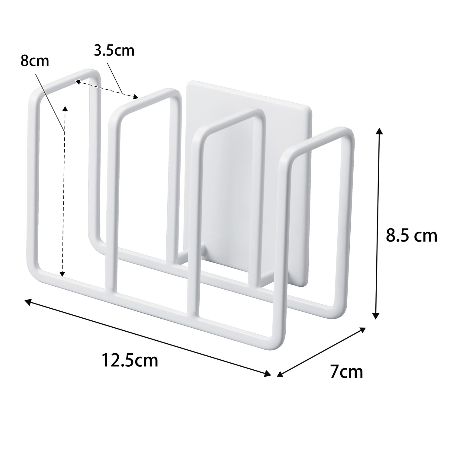 Tower Magnetic 3 Sponge Holder Size Spec