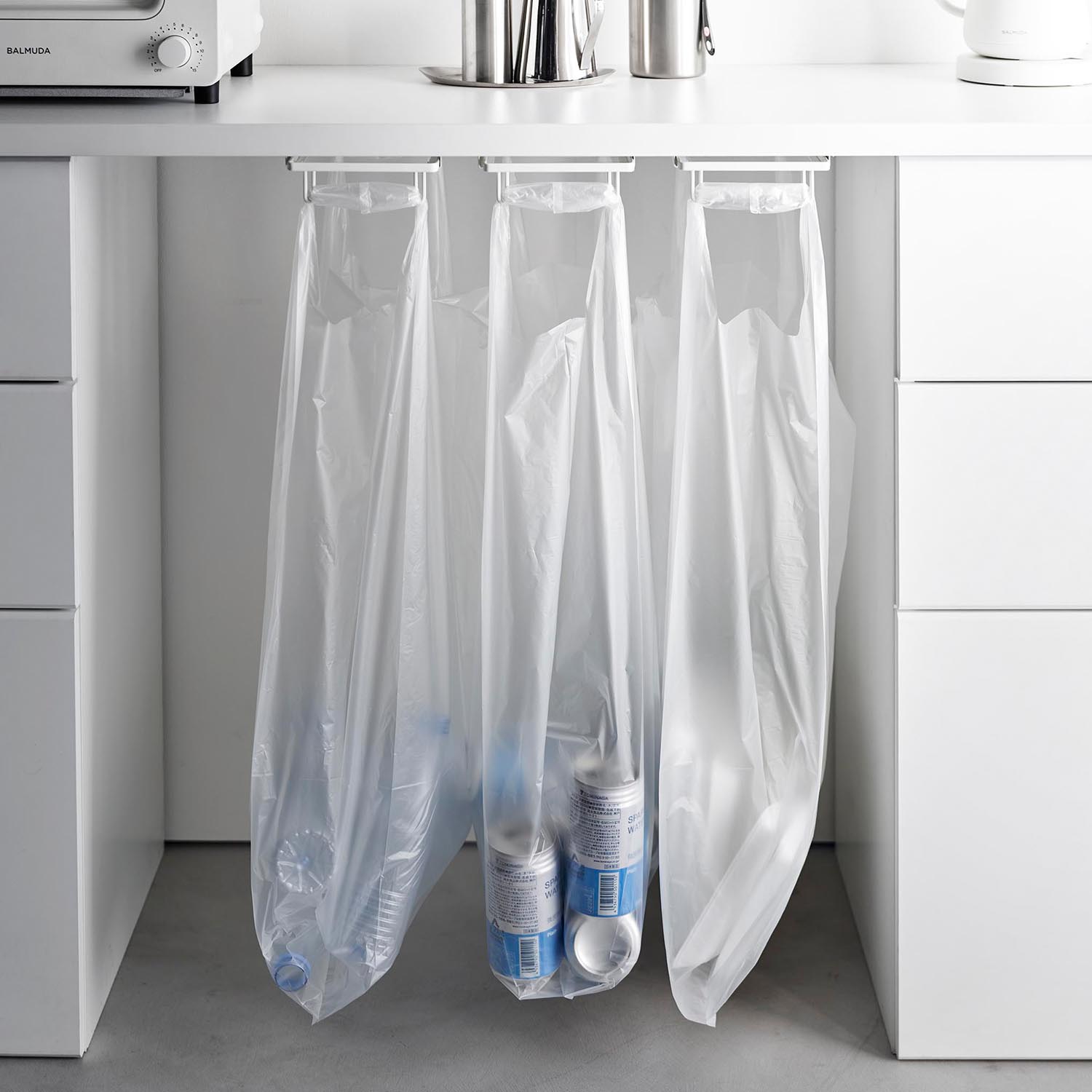 Tower Under-Shelf Plastic Bag Hanger