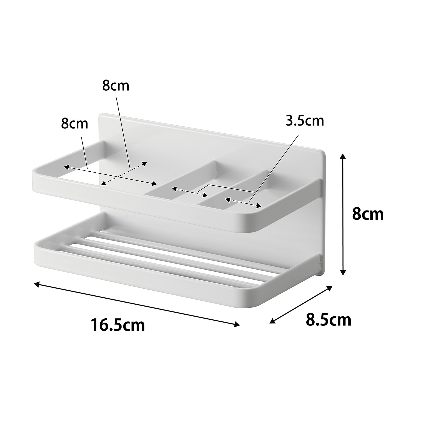 Tower Magnetic Sponge And Dispenser Rack Size Spec