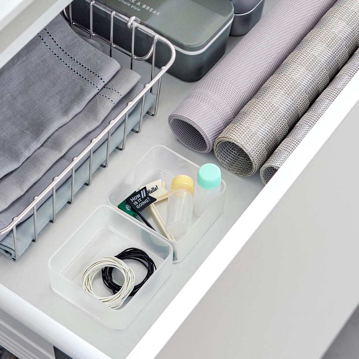 Tower Transparent Stackable Organiser - Small