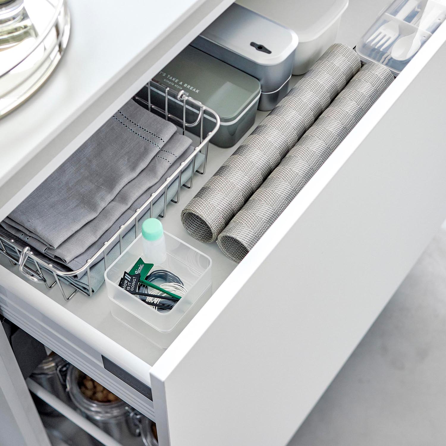 Tower Transparent Stackable Organiser - Small