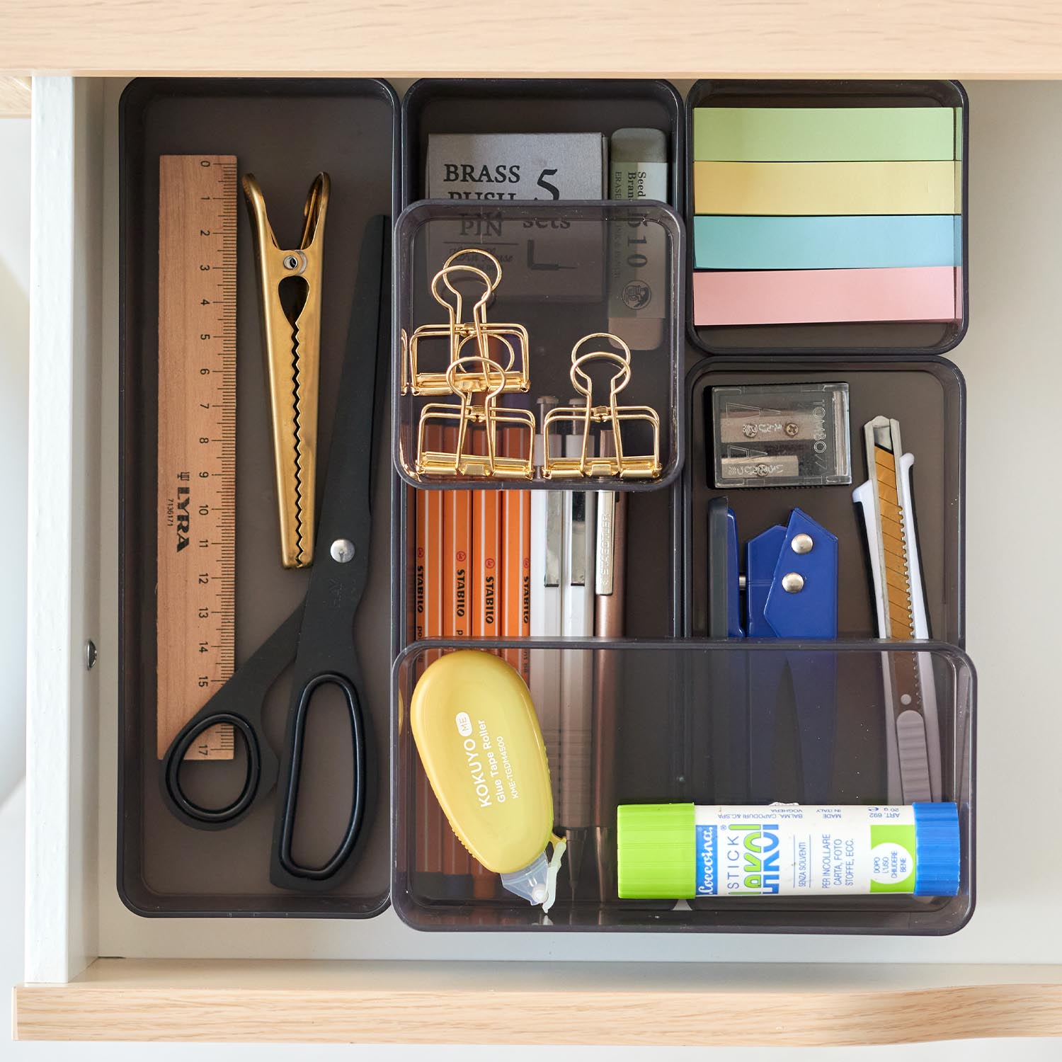 Tower Transparent Stackable Organiser - Small