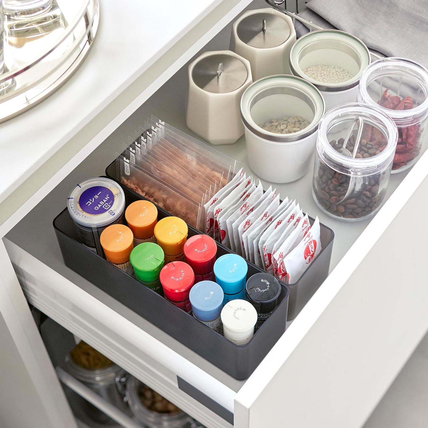 Tower Opaque Stackable Organiser - Deep