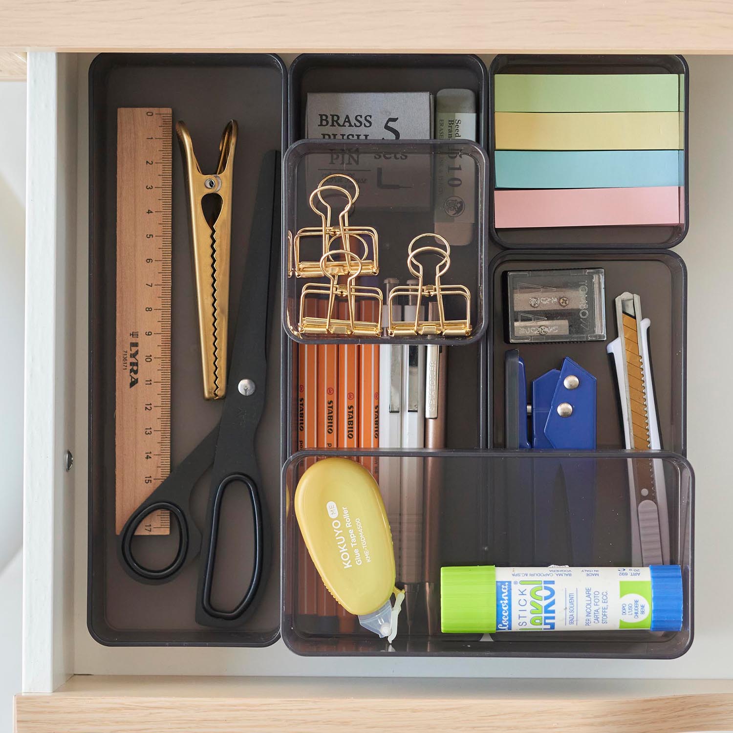 Tower Opaque Stackable Organiser - Deep