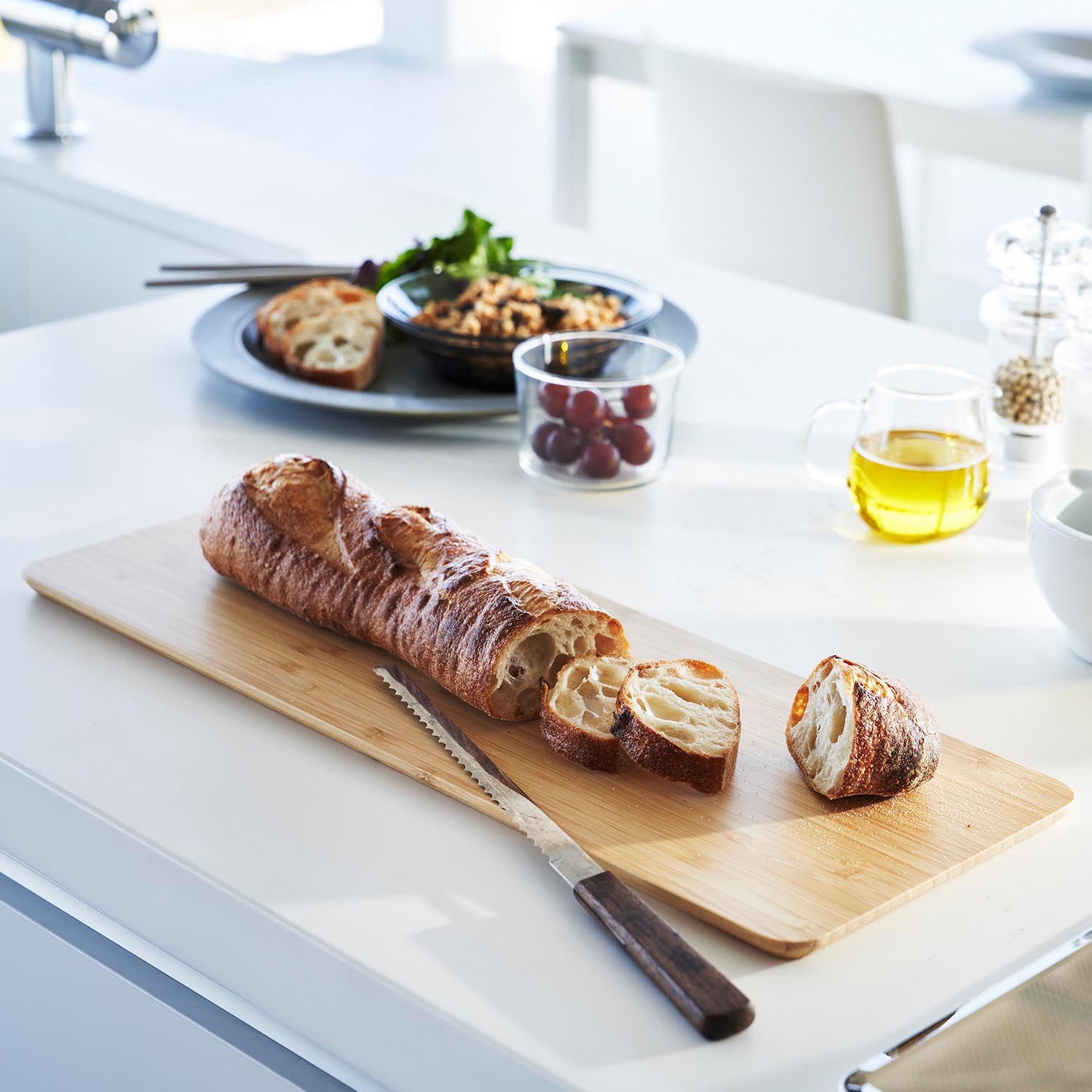 Tosca Long Bamboo Cutting Board