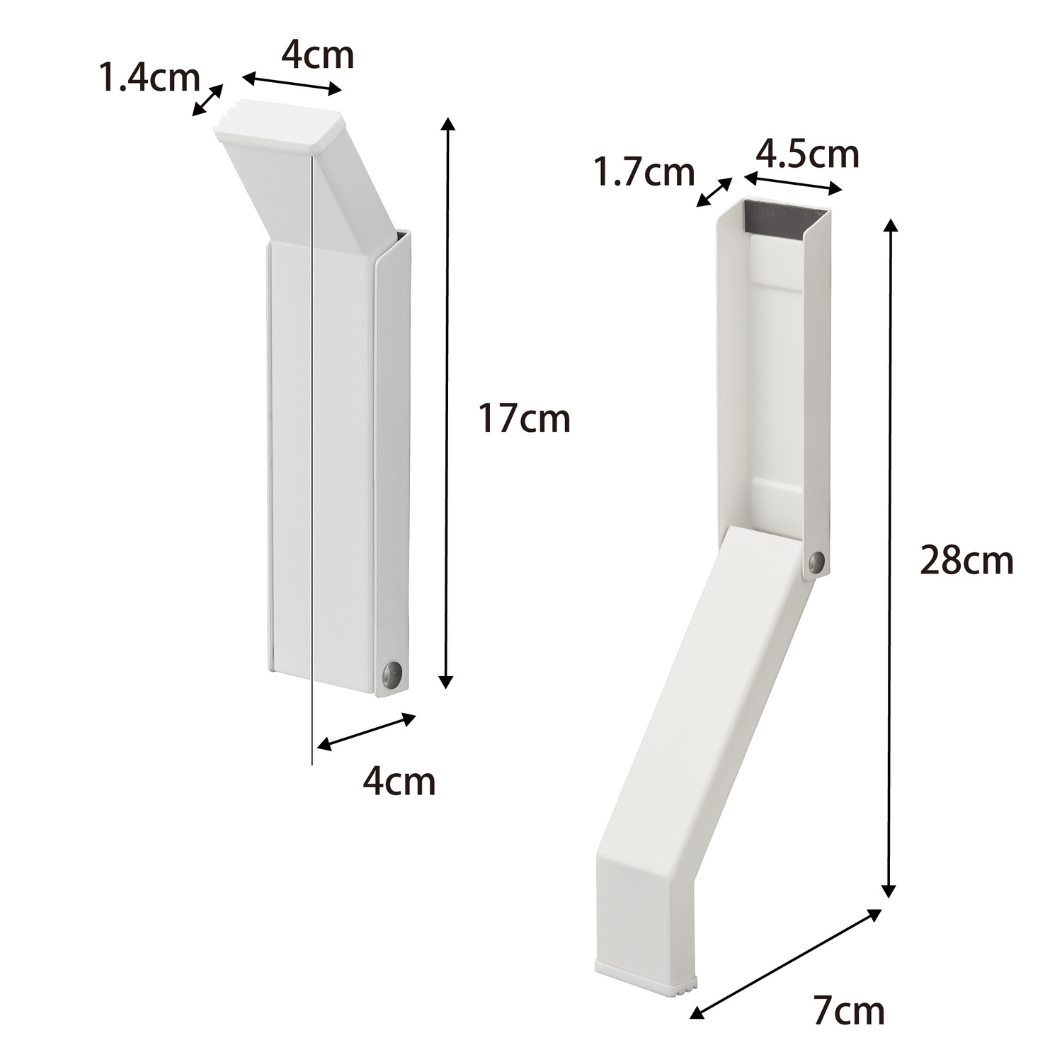 Tower Magnetic Foldable Doorstop Size Spec