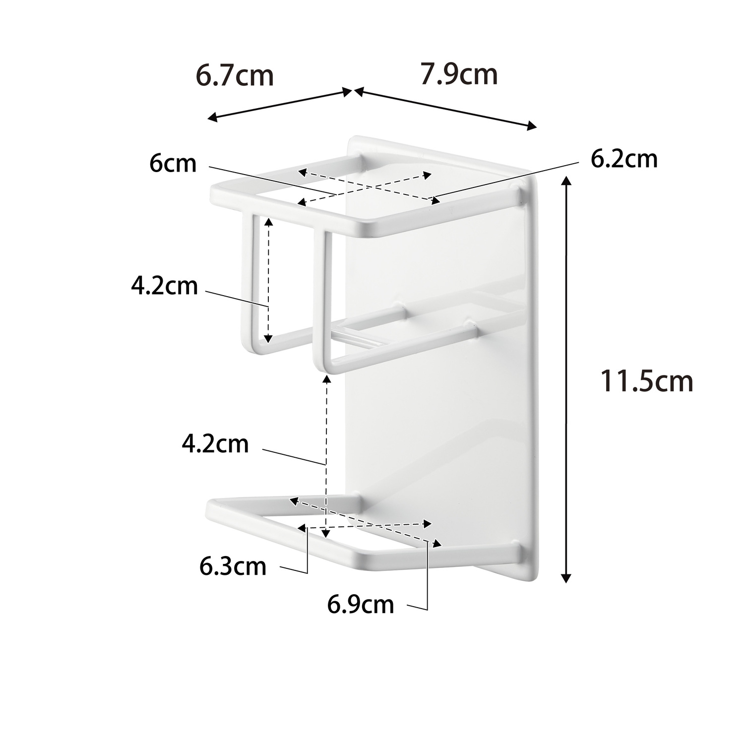 Tower Magnetic Sponge And Dispenser Holder Size Spec