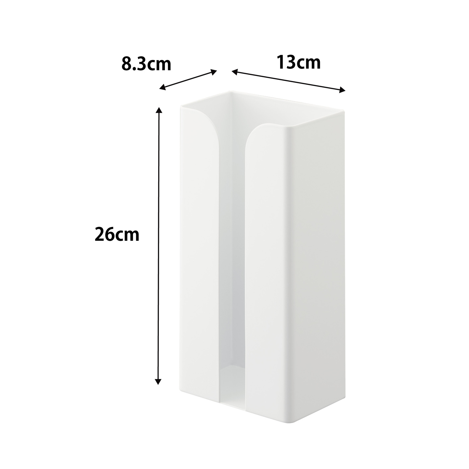 Tower Magnetic Plastic Bag And Paper Towel Holder Size Spec