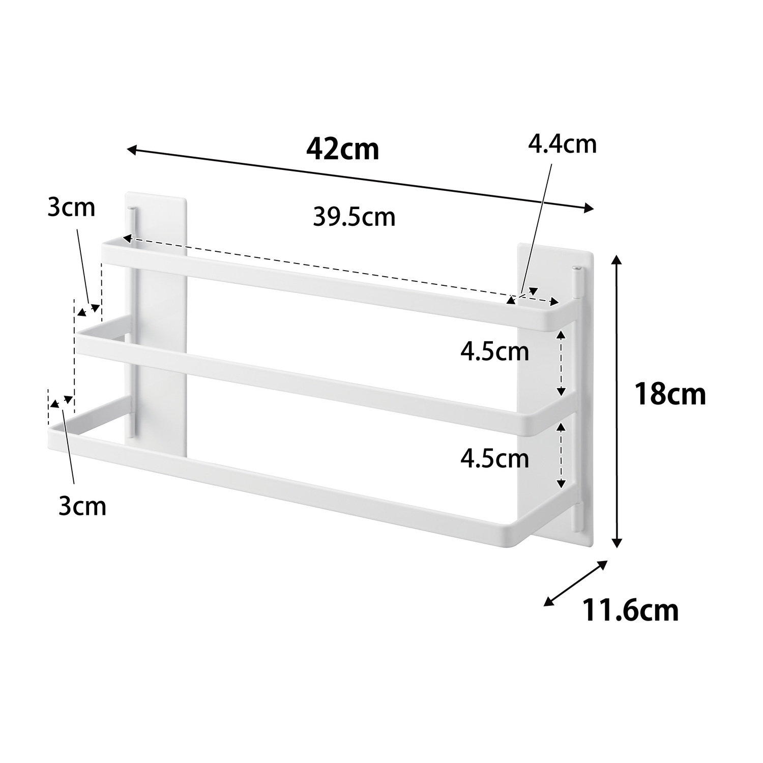Tower Magnetic Towel Hanger Size Spec