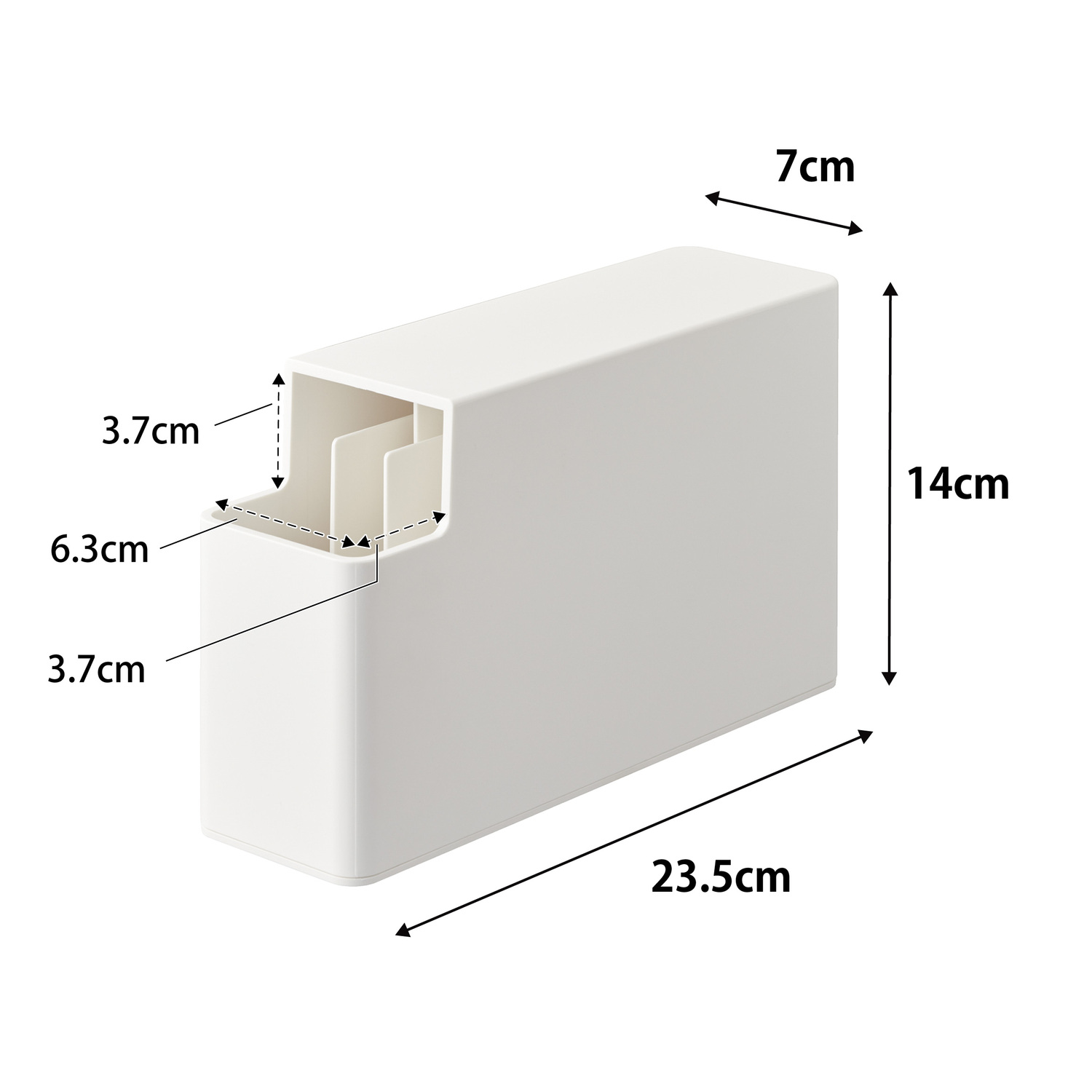 Tower Slim Plastic Bag Case Size Spec