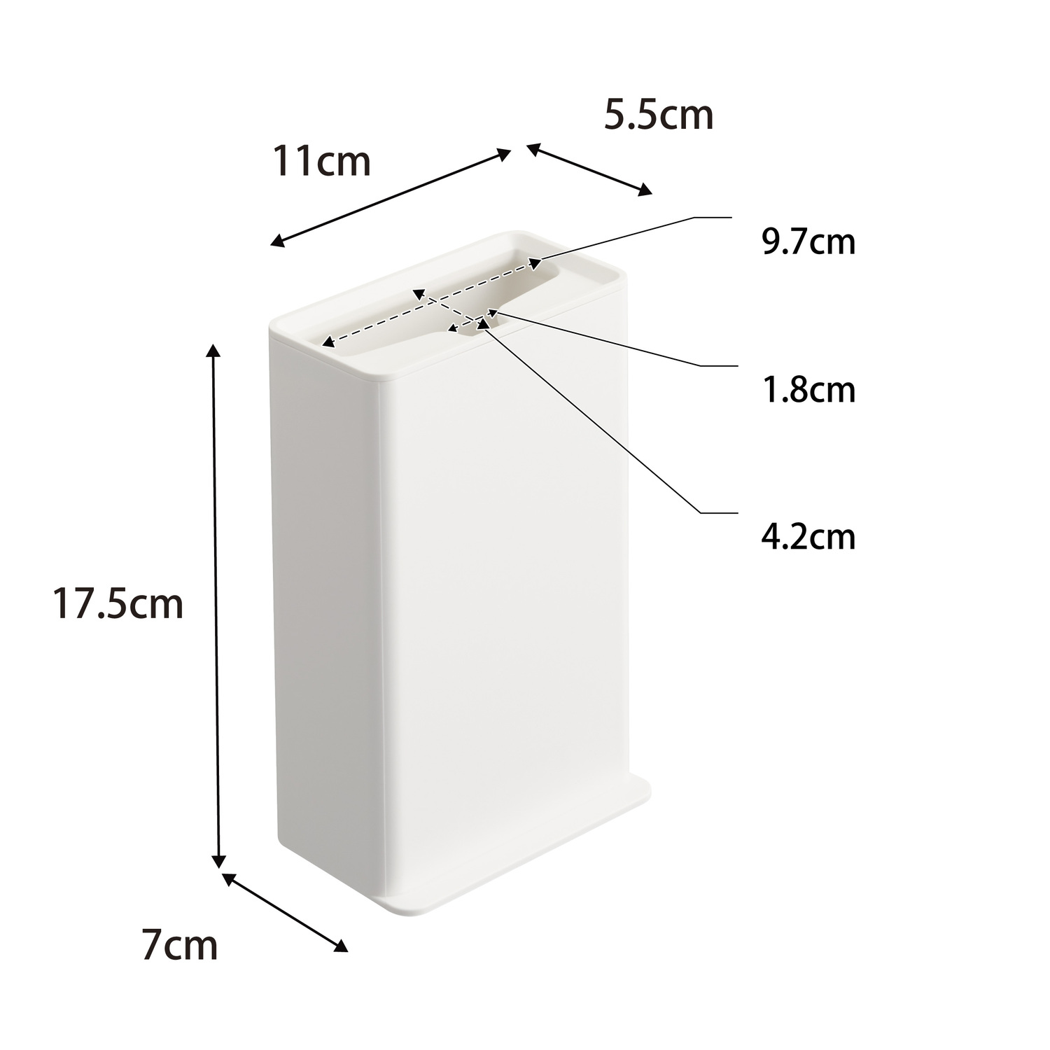 바닥청소 와이퍼 거치대 타워 Size Spec