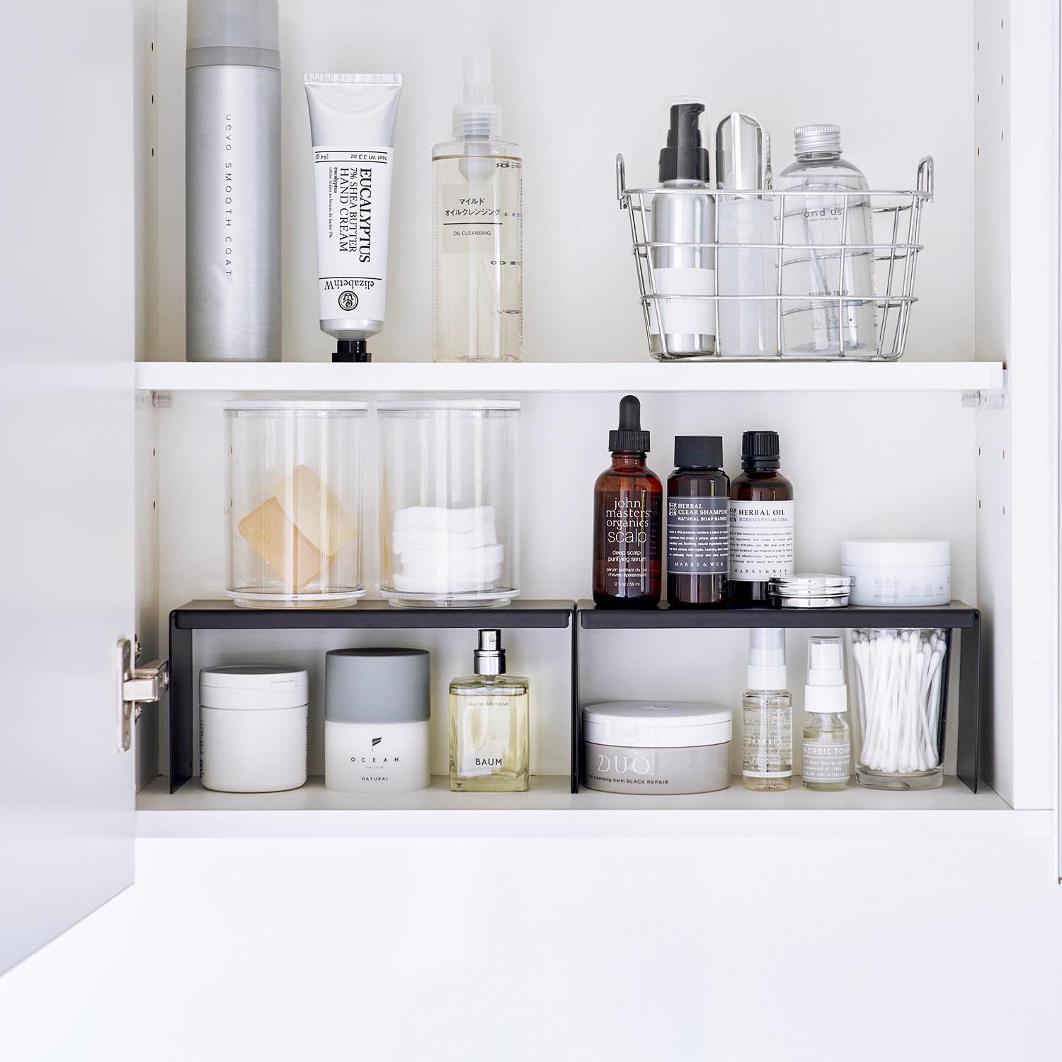 Tower Bathroom Mirror Storage Rack (2-Set)