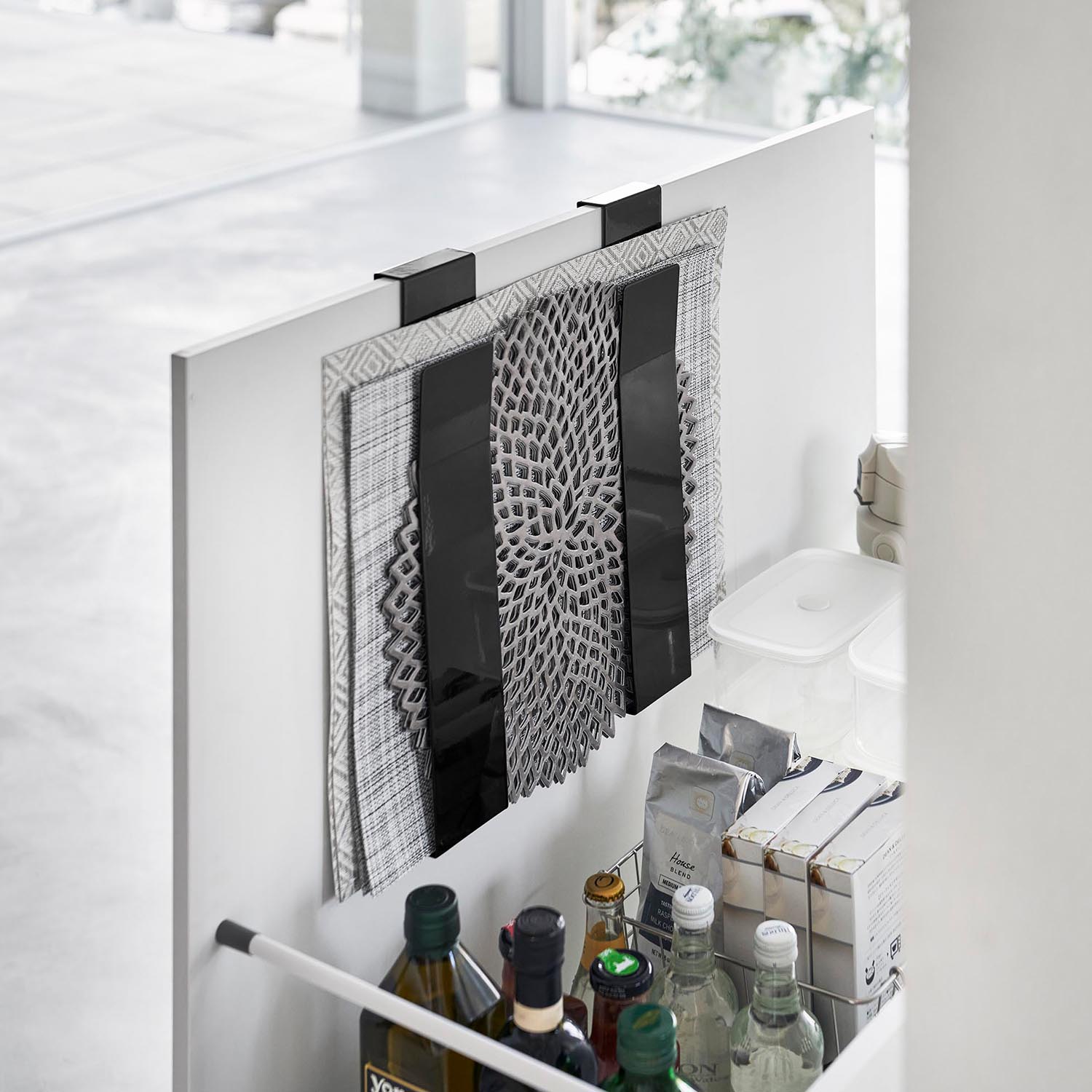Tower Cabinet Door Placemat Hangers