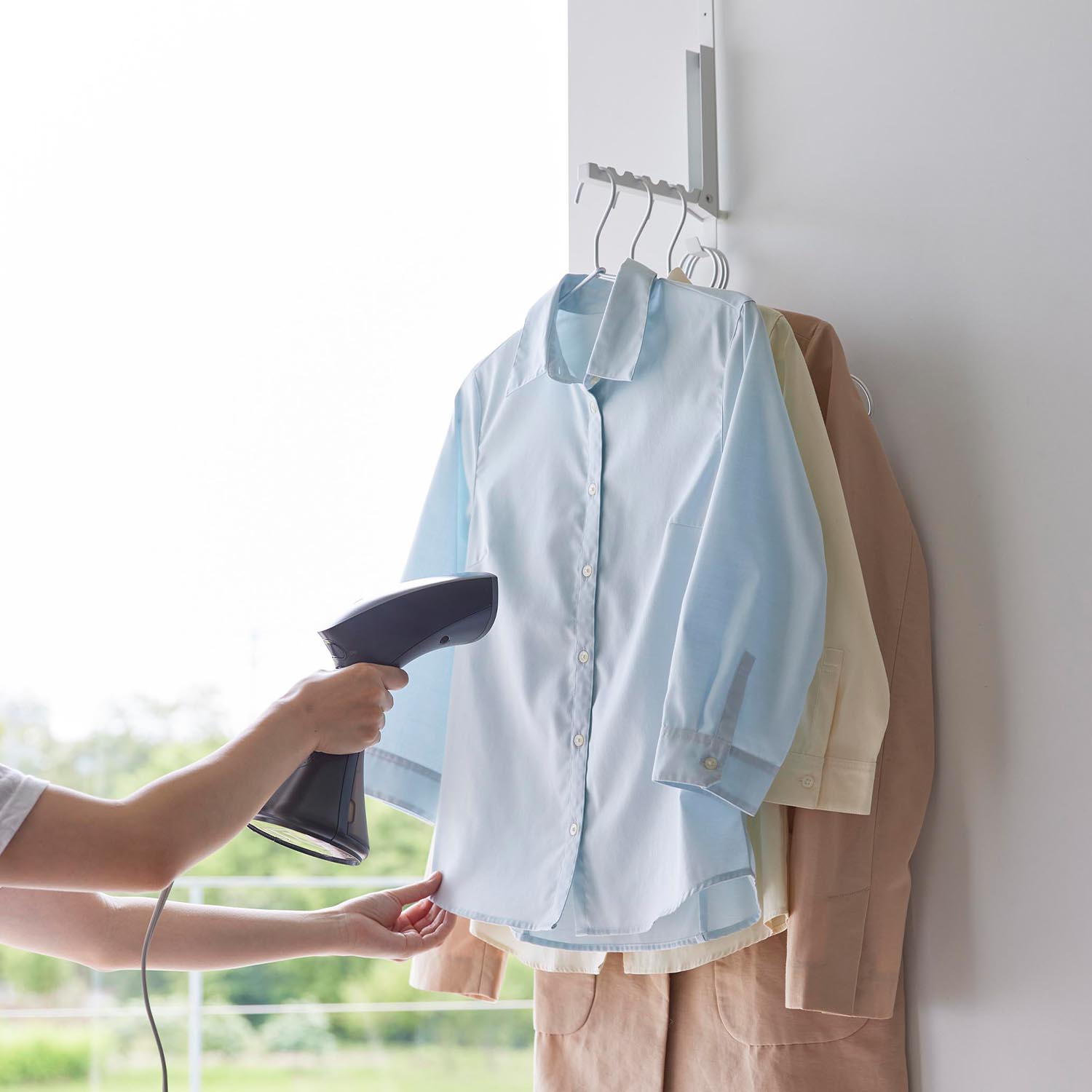 Tower Over-the-Door Steam-Ironing Hanger