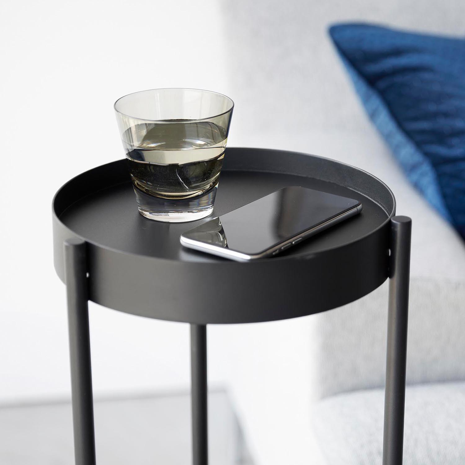 Tower Rolling Two-Tier Plant Stand