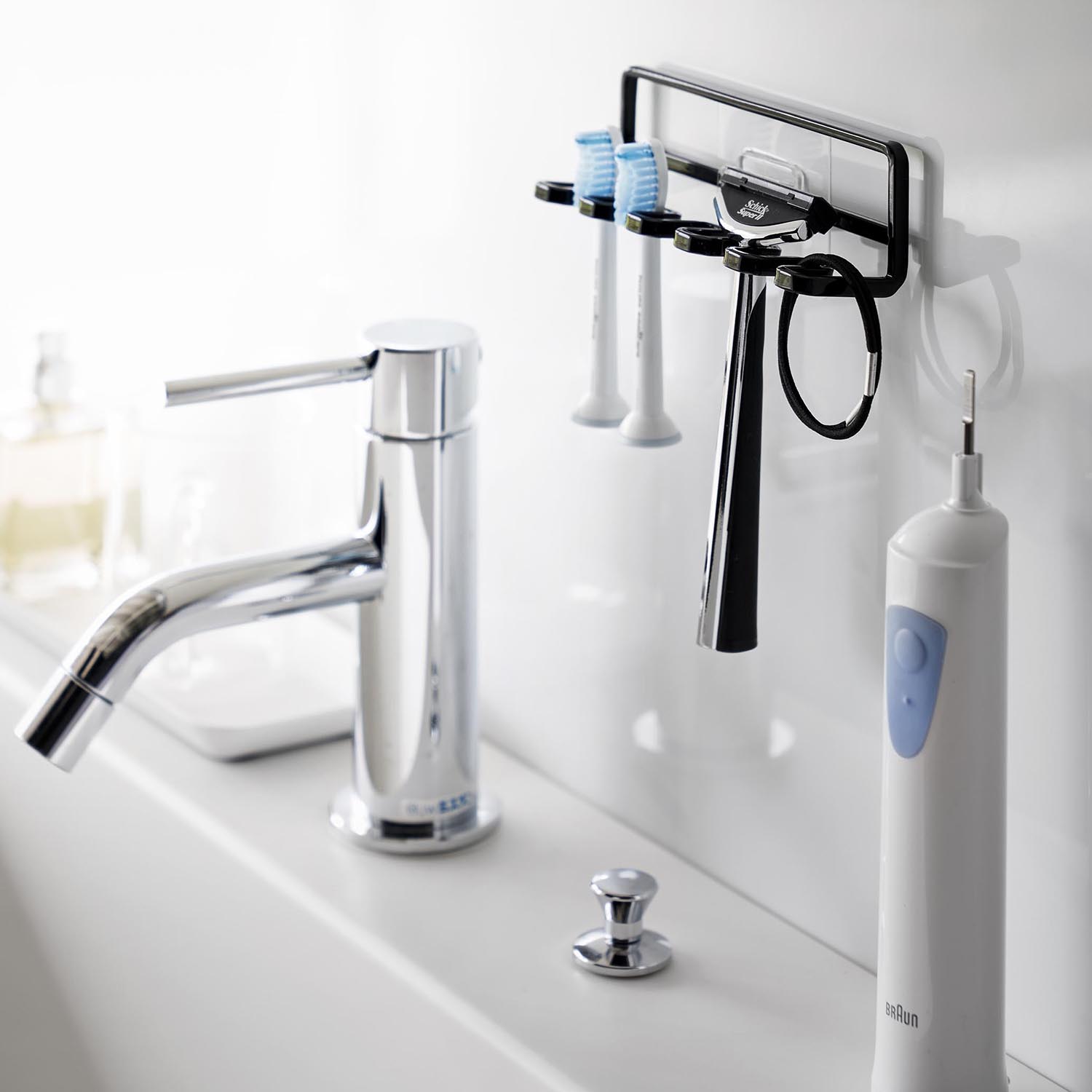 Tower Reusable Adhesive Toothbrush Holder