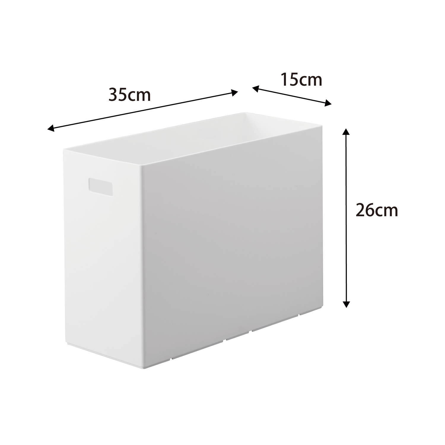 Tower Additional Storage Box For Rolling Organiser Bin - Large Size Spec