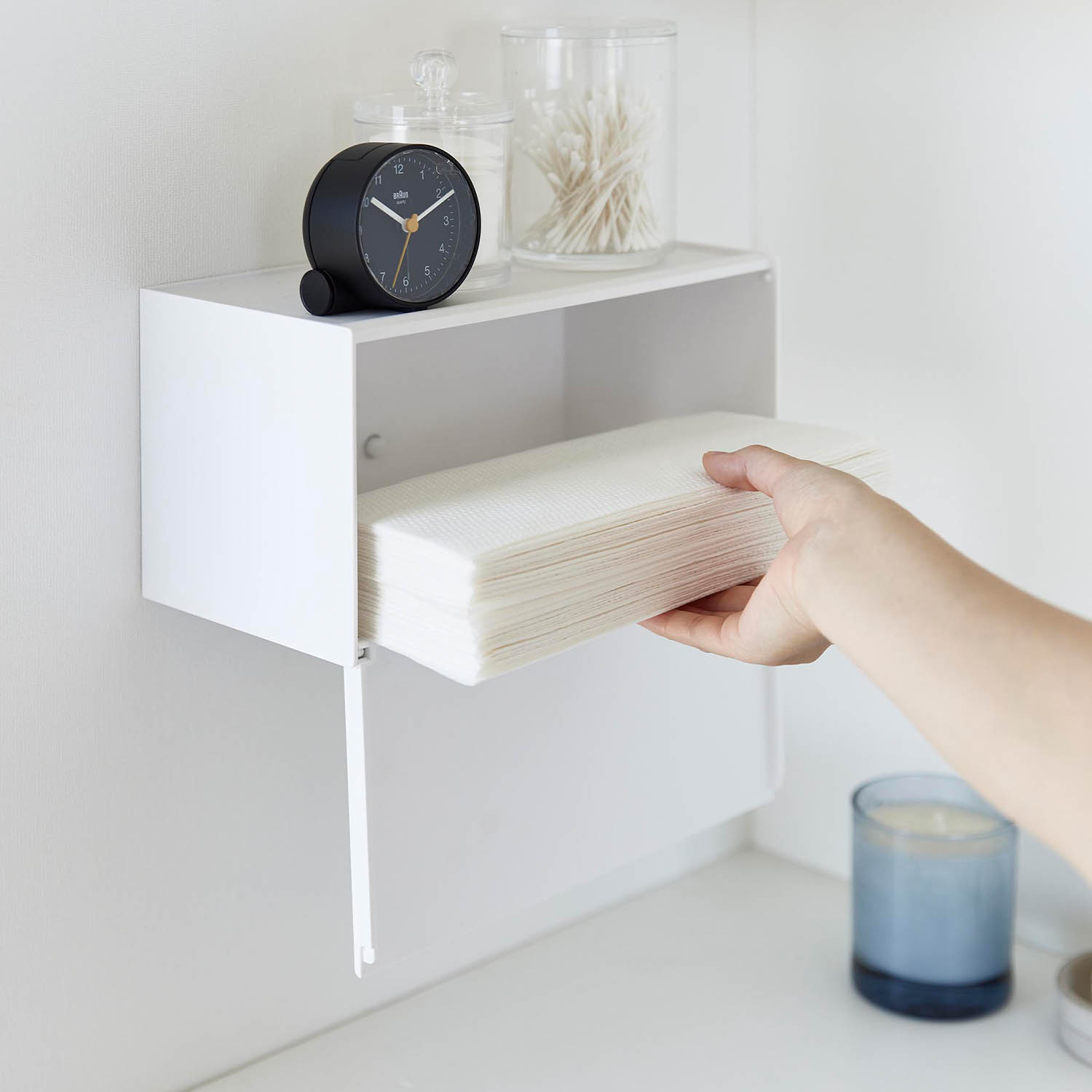Tower Wall-Mounted Paper Towel Dispenser With Tray