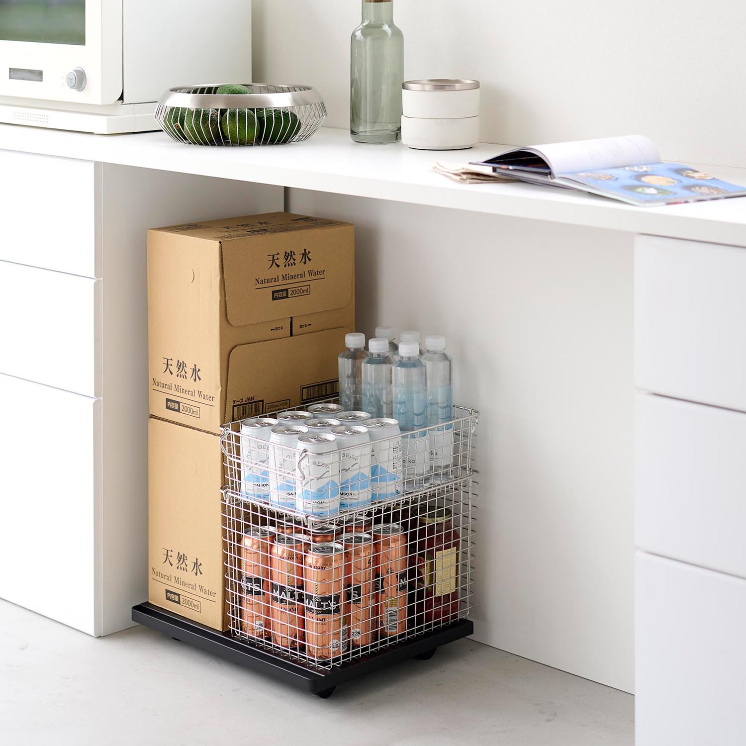 Tower Rolling Printer Rack