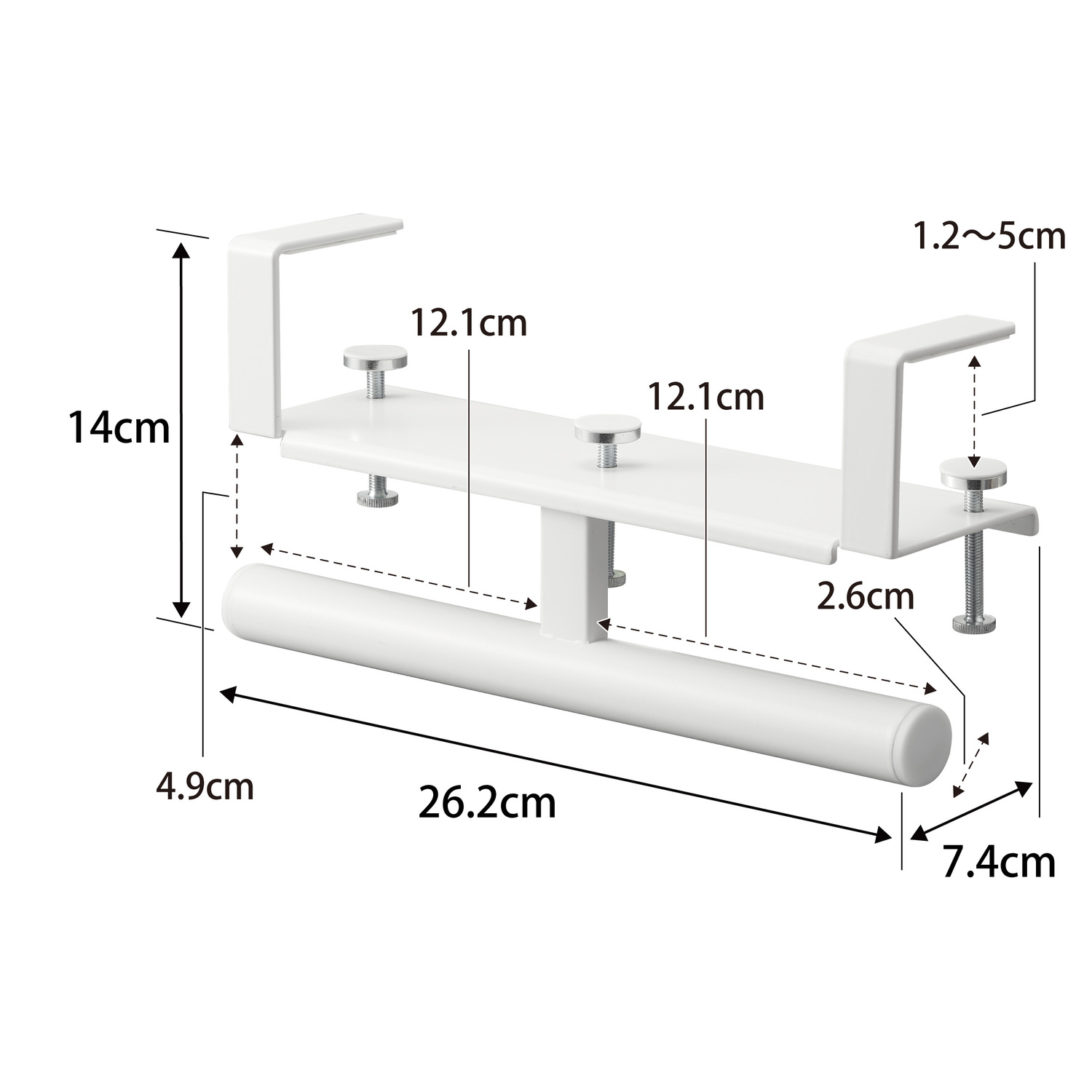 Tower Deskside Backpack Hanger Size Spec