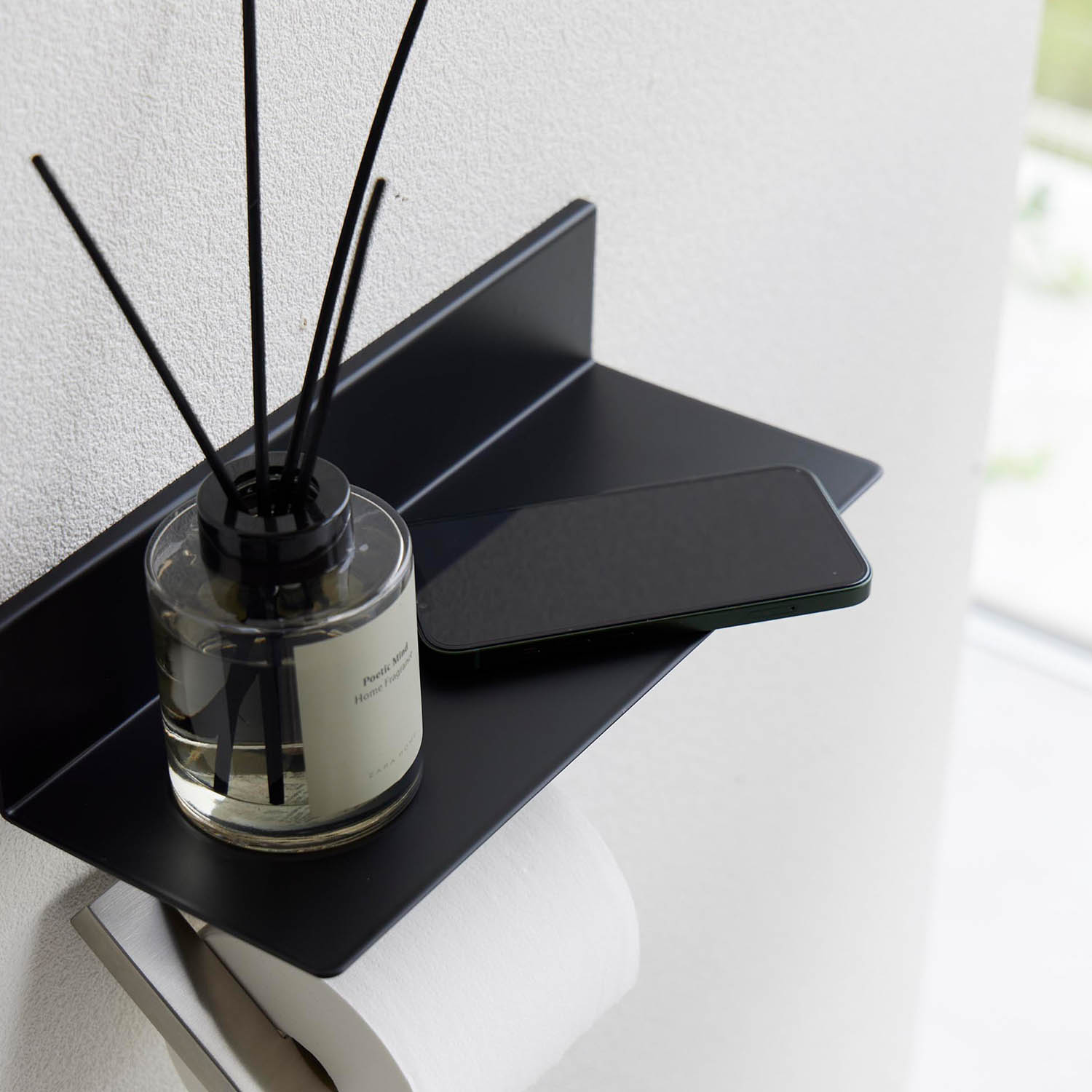 Tower Wall-Mounted Floating Shelf