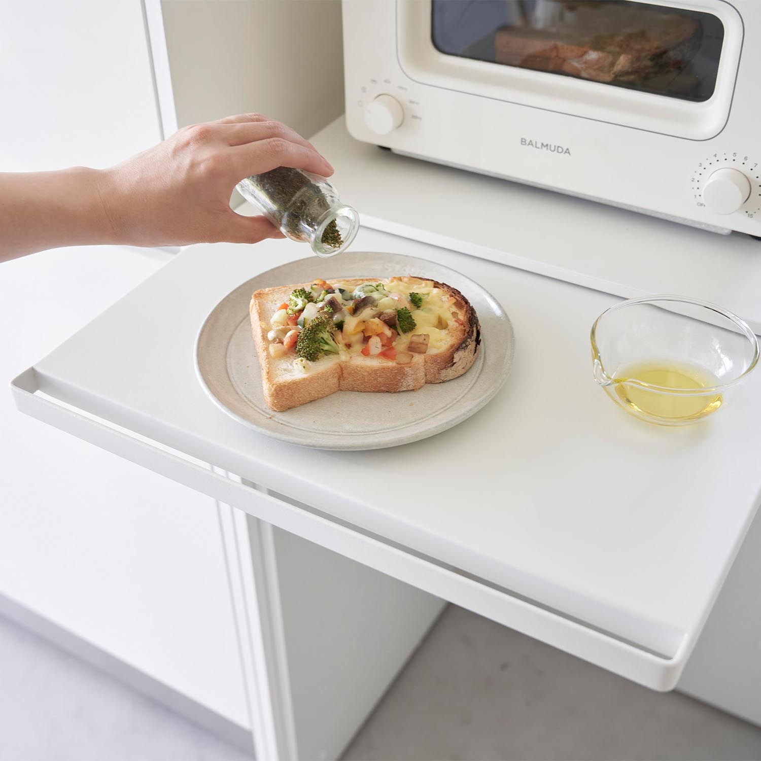Tower Countertop Pull-Out Shelf