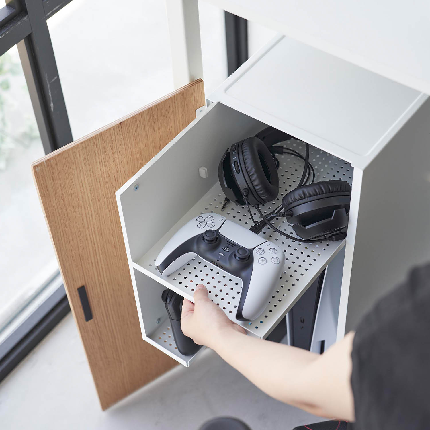 Tower Video Game Console Rack