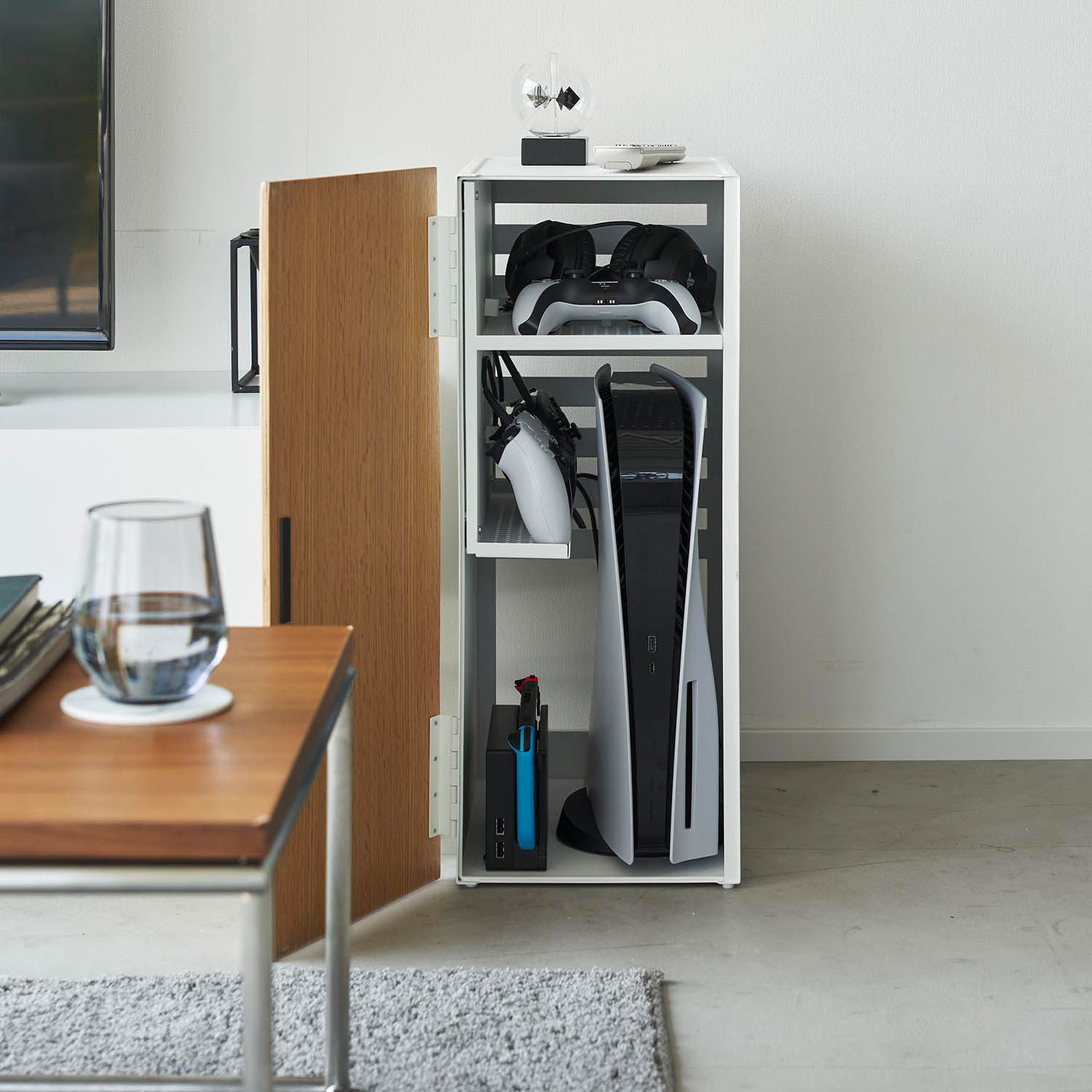 Tower Video Game Console Rack