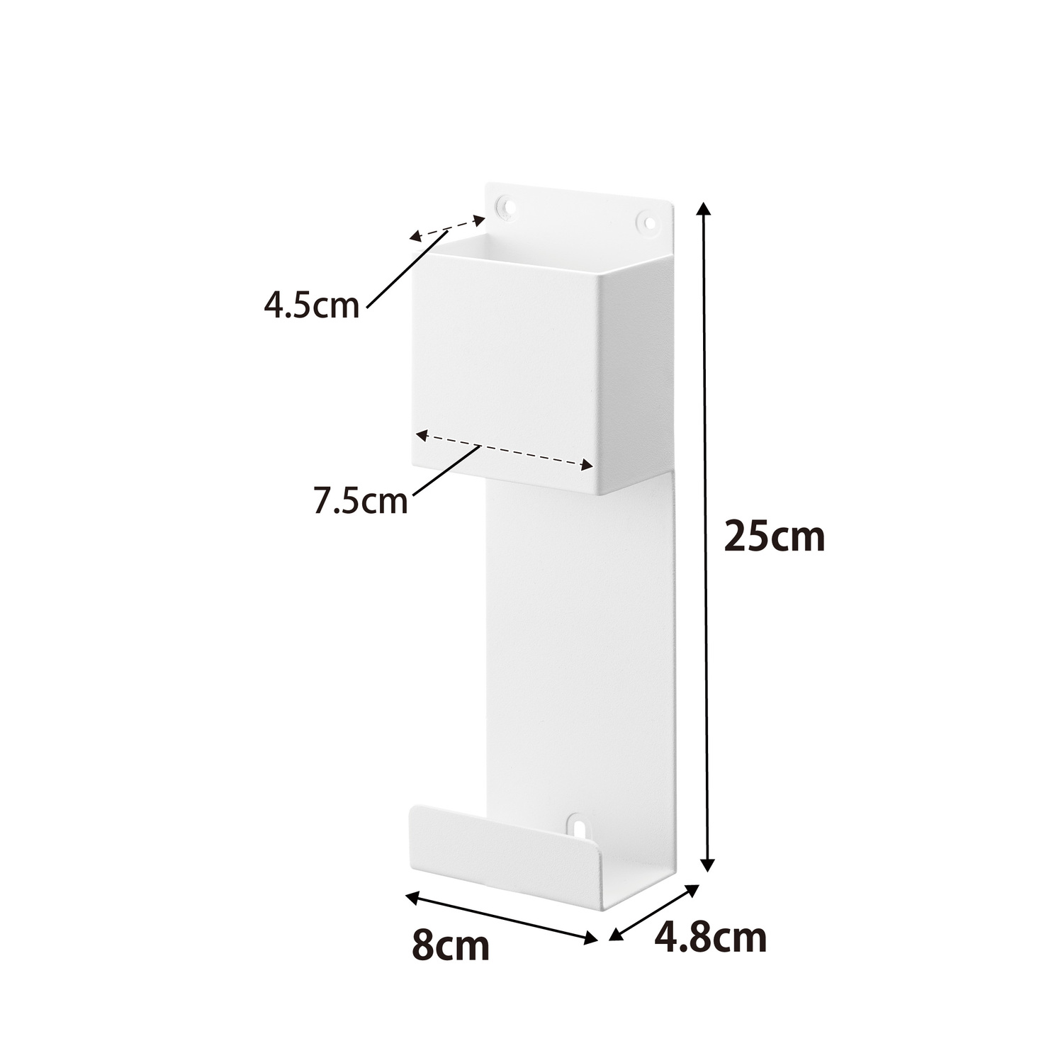 Smart Wall-Mounted Charging Station Size Spec