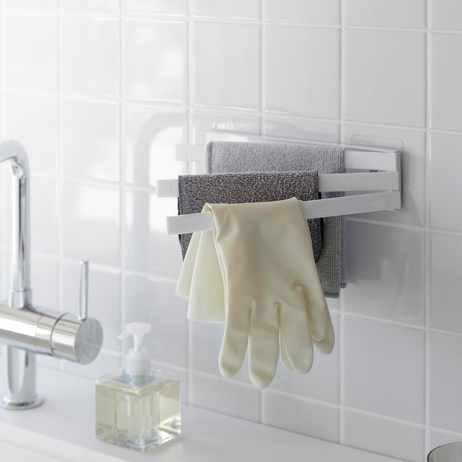 Tower Self Adhesive Dish Towel Rack