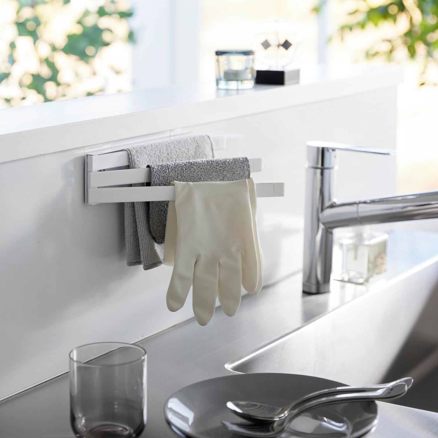 Tower Self Adhesive Dish Towel Rack