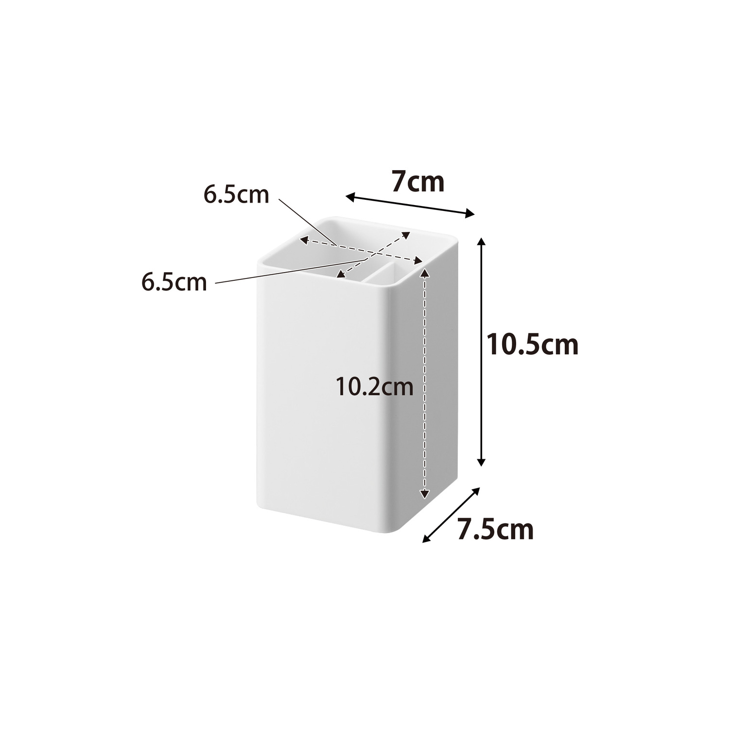 Mist Self Adhesive Storage Caddy - Small Size Spec
