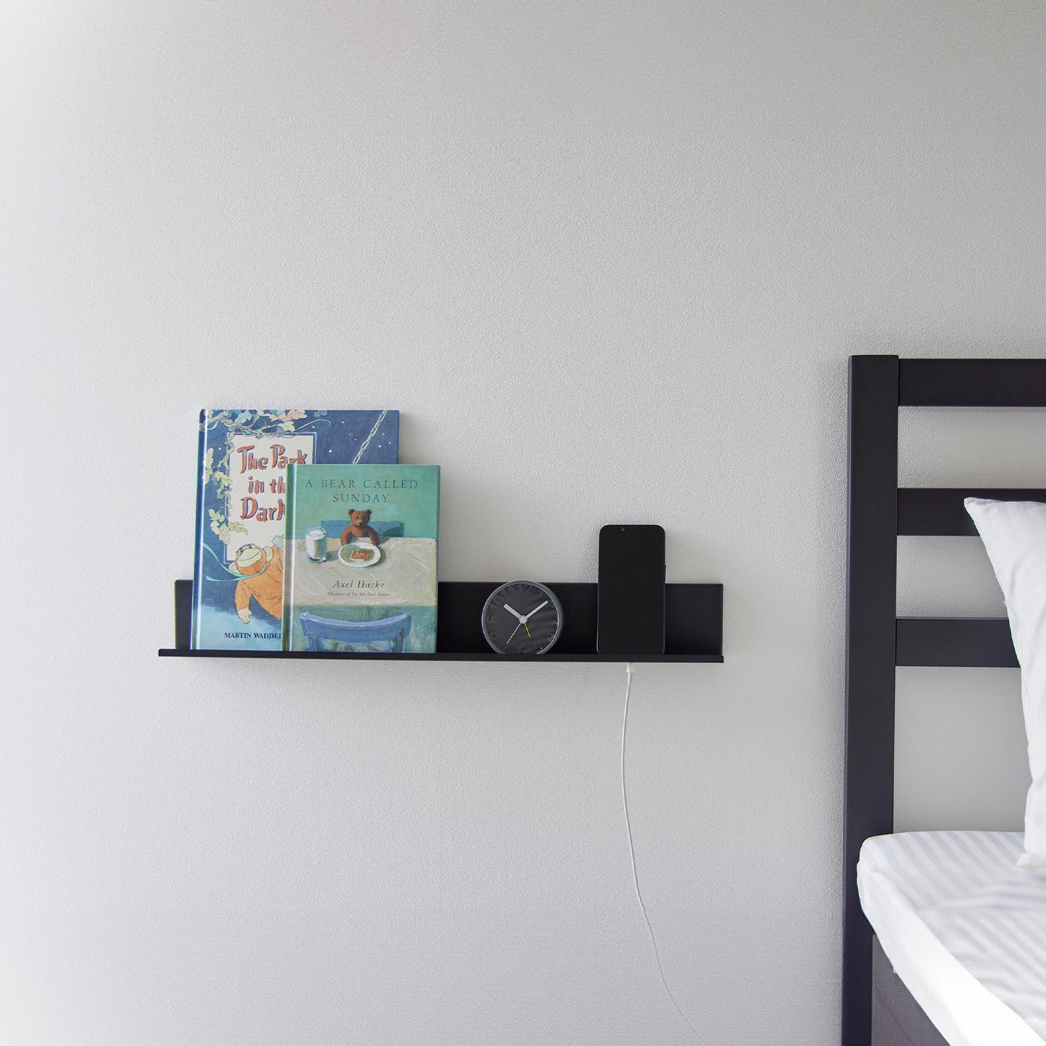 Tower Wall-Mounted Tablet Shelf