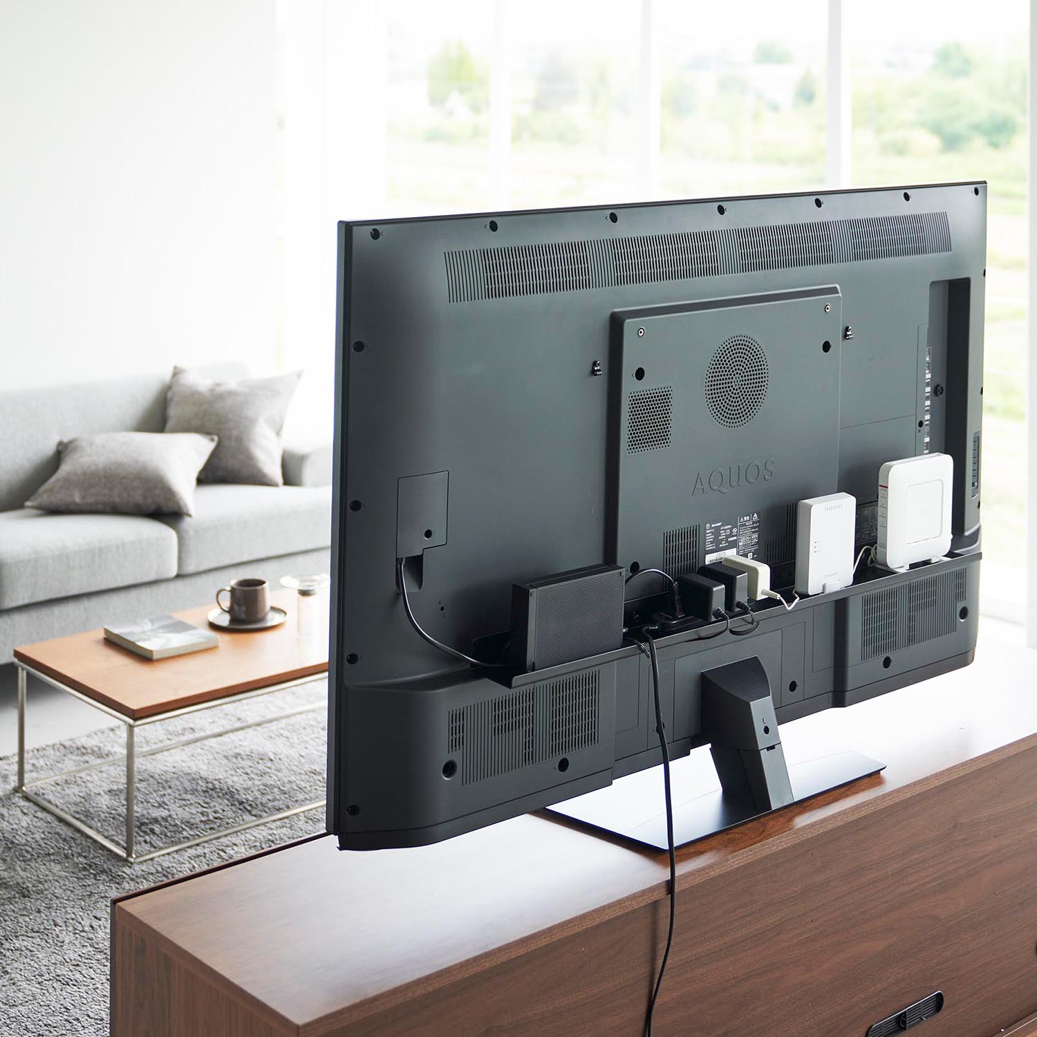 Smart Vesa-Compliant Tv Rack - Wide