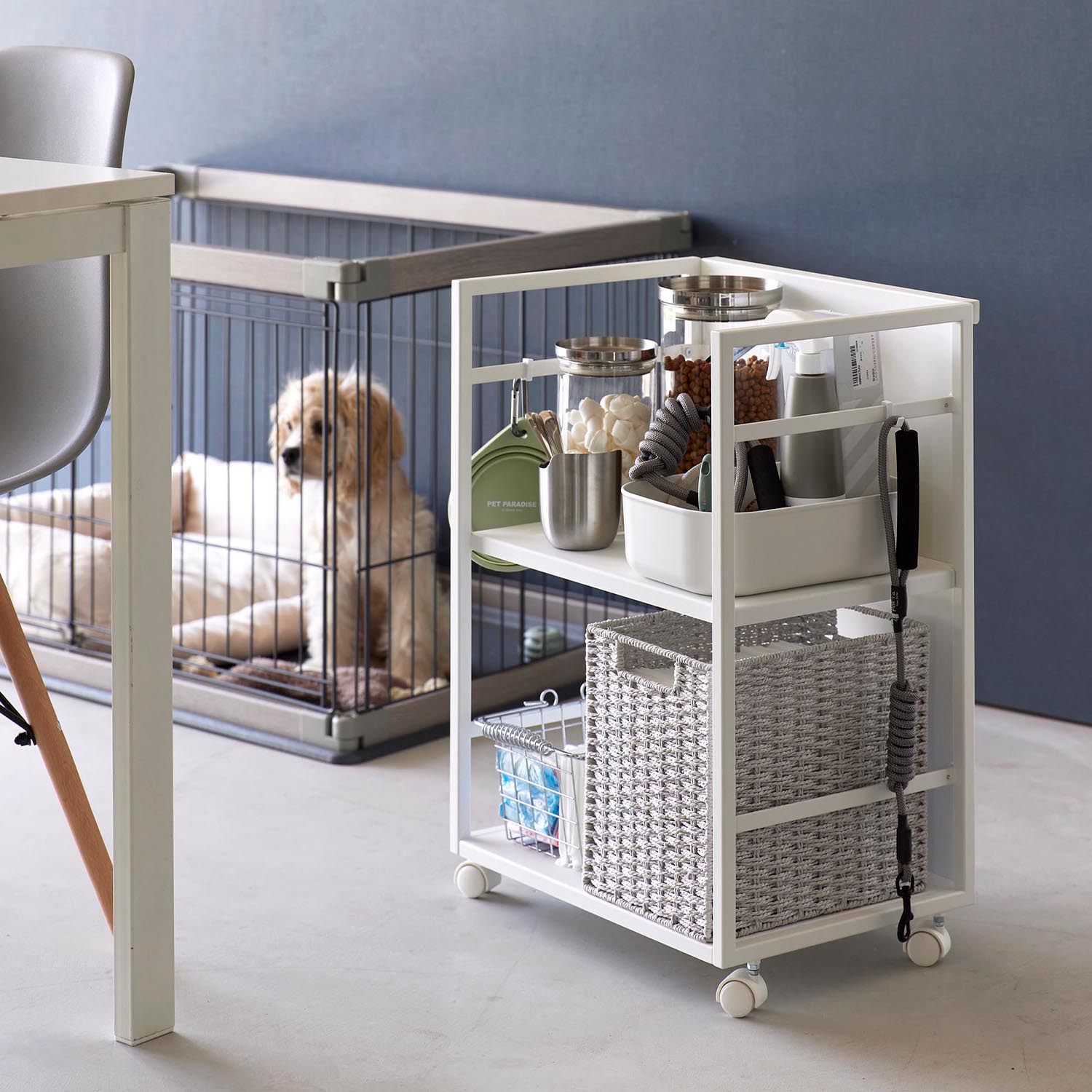 Tower Hidden Storage Wagon