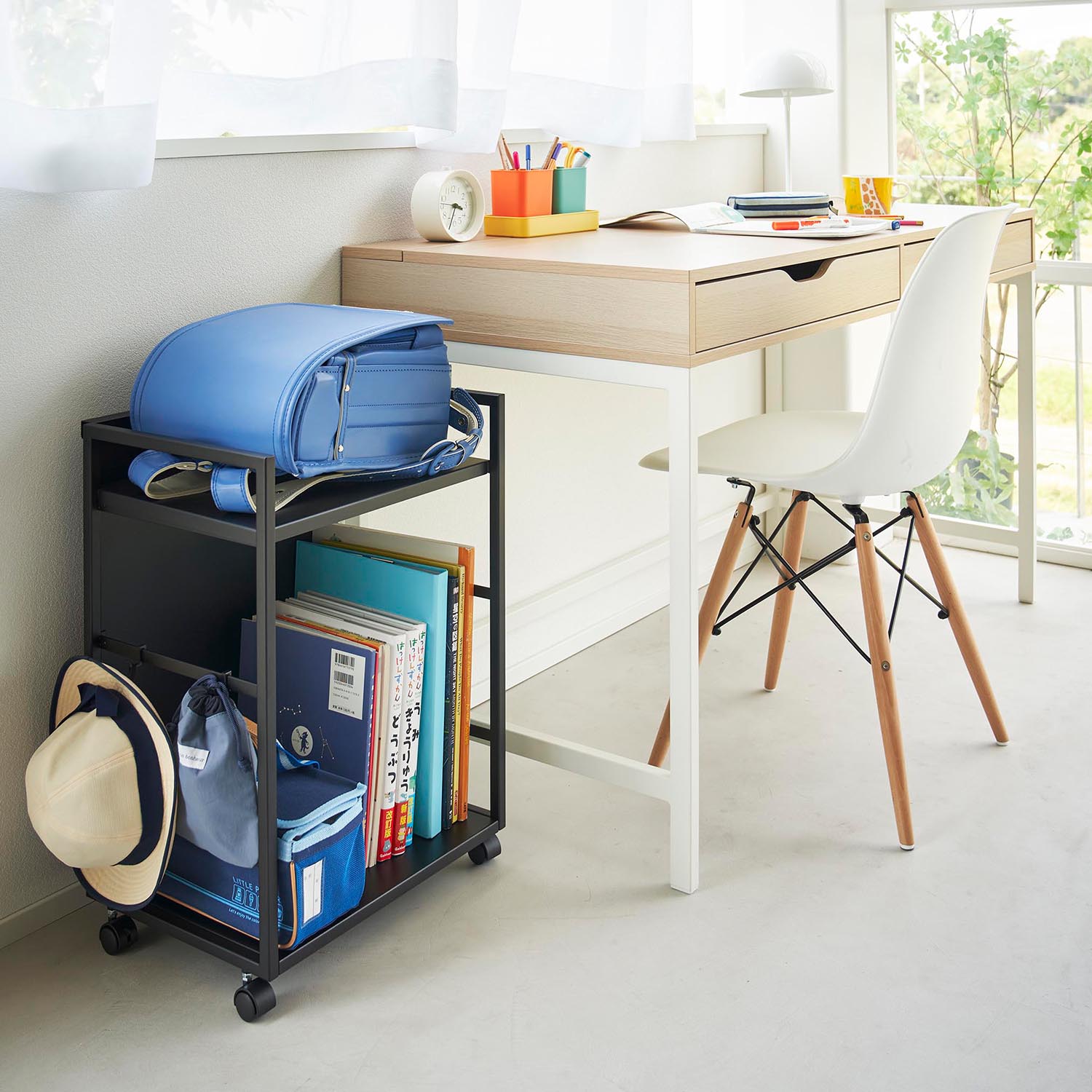 Tower Hidden Storage Wagon