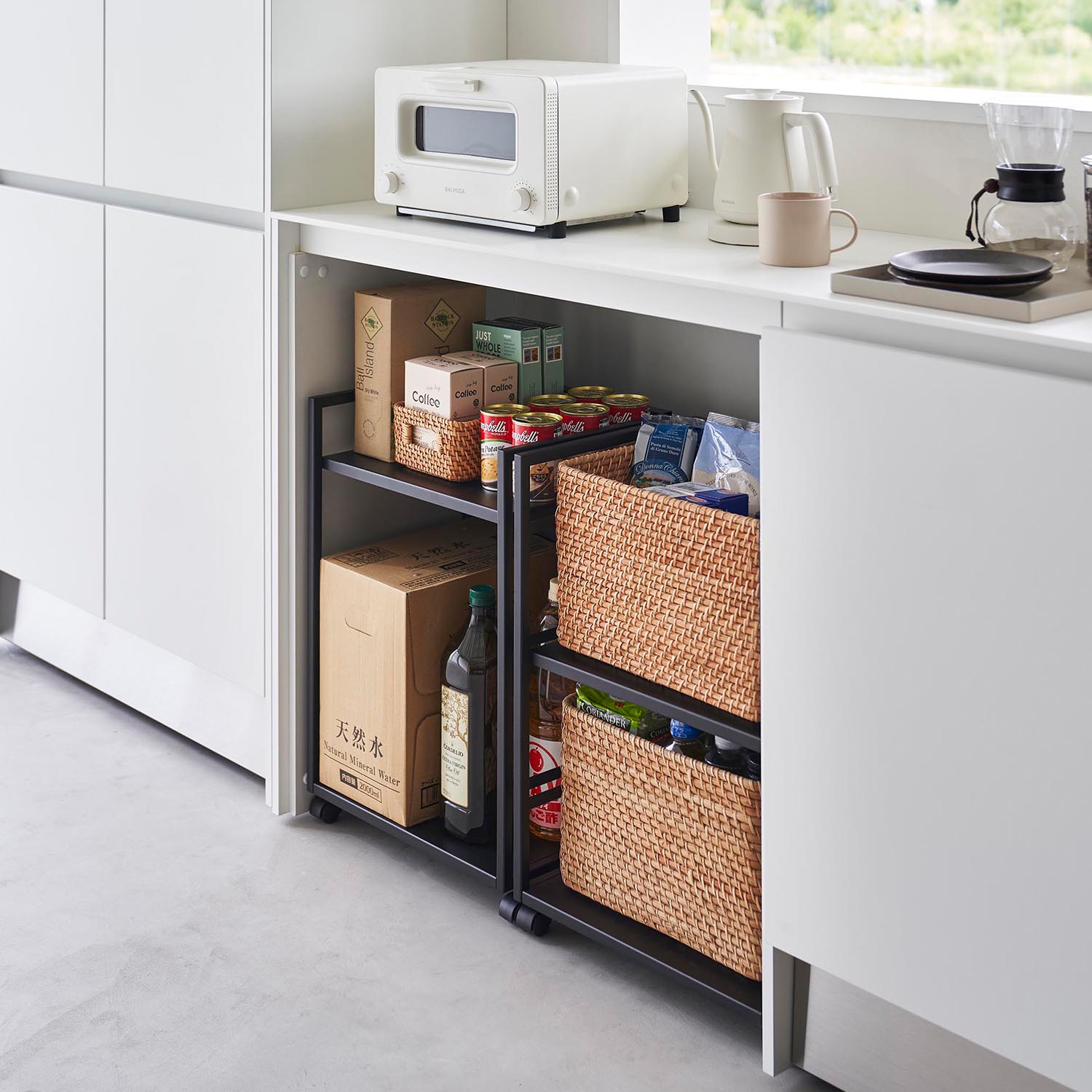 Tower Hidden Storage Wagon