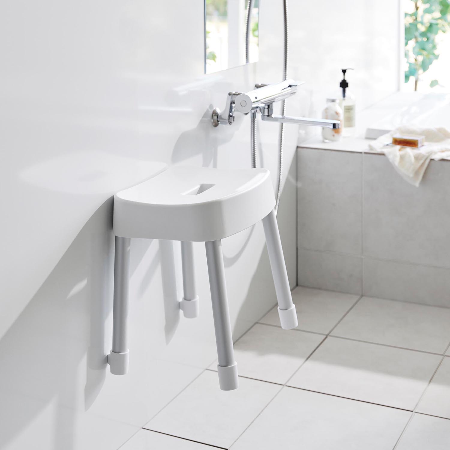 Mist Magnetic Bath Stool [35cm]