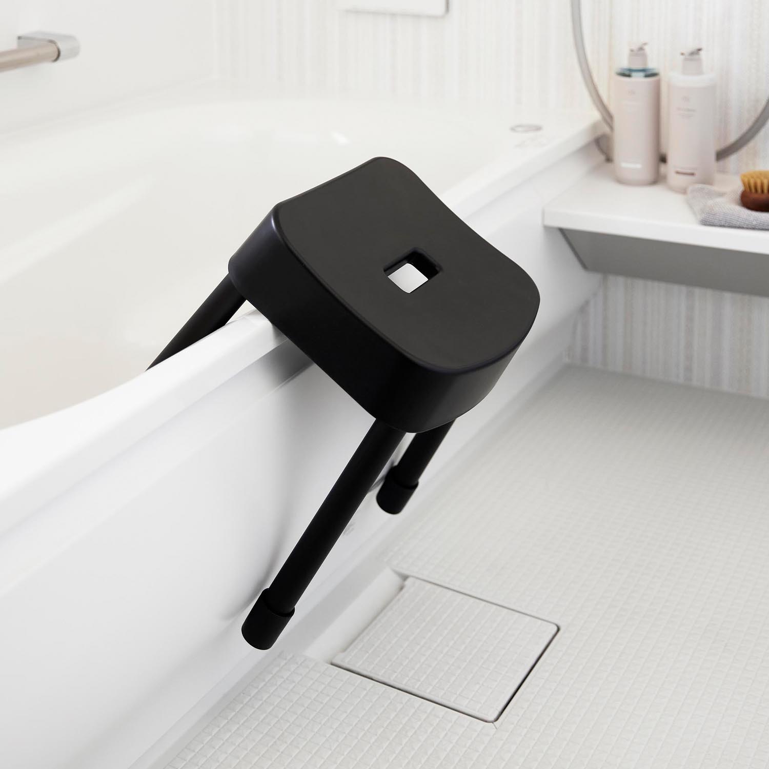 Mist Magnetic Bath Stool [35cm]